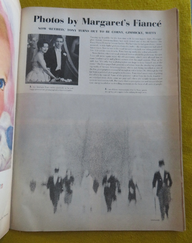 Life Magazine March 14, 1960 Margaret & Tony At Windsor Lodge