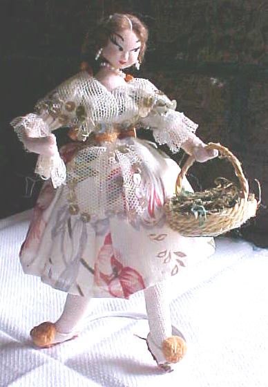 Roldan Klumpe Doll Lenci Style Lady