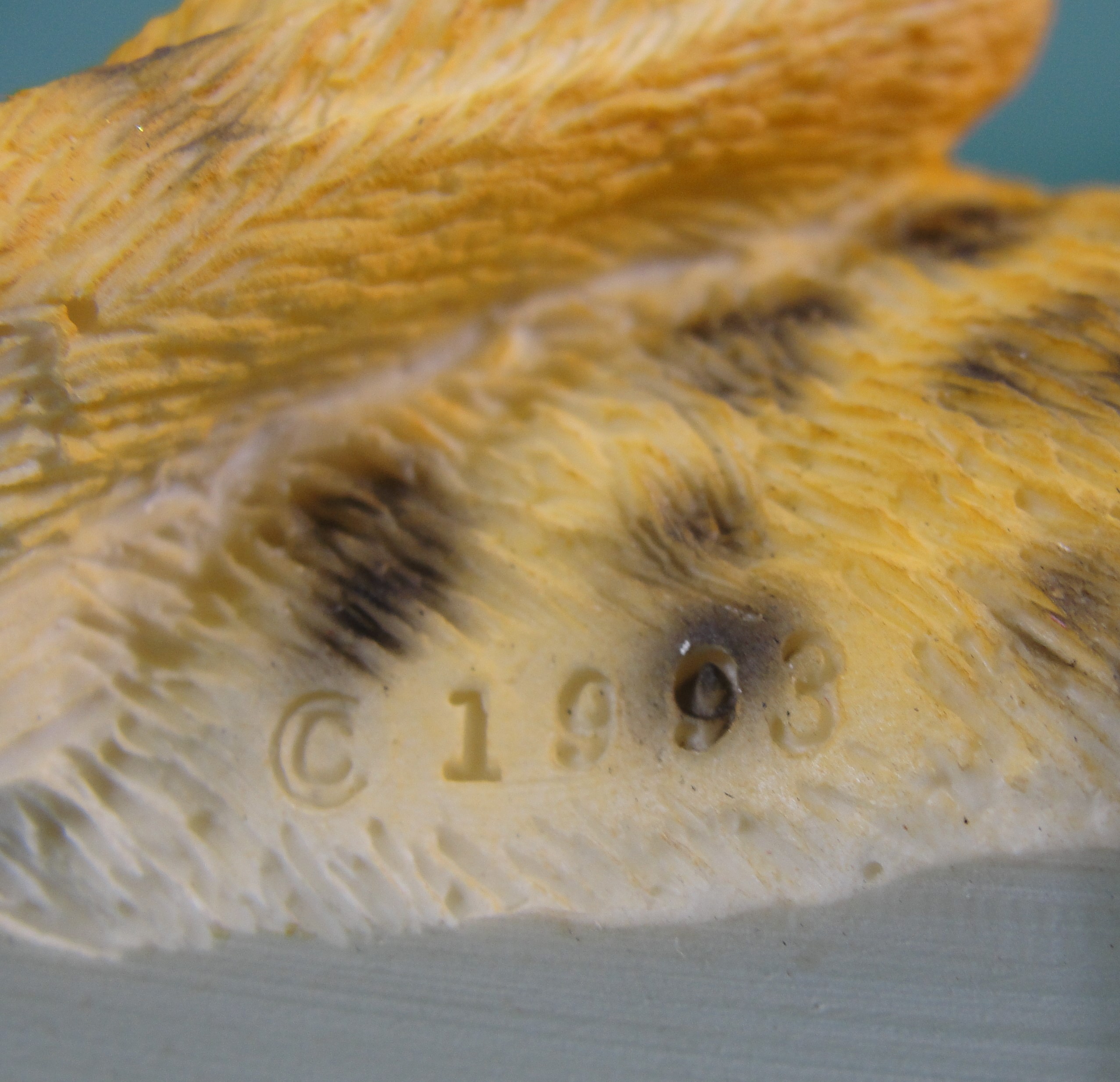 Handsome 1993 Conversation Concepts Resin Leopard
