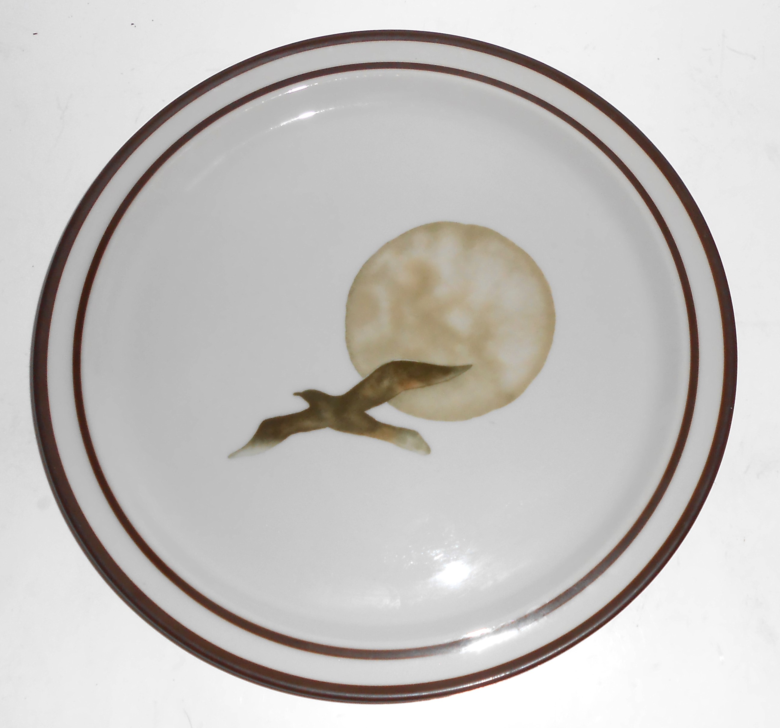 Noritake China Stoneware Moon Flight Dinner Plate