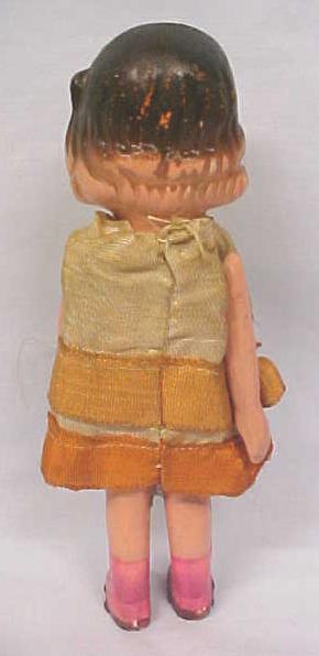 All Bisque Doll 1930's Miniature