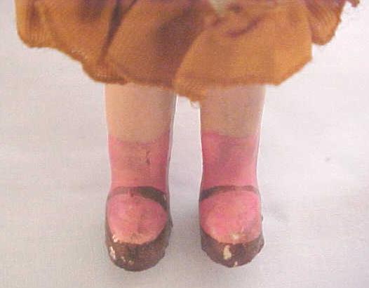All Bisque Doll 1930's Miniature