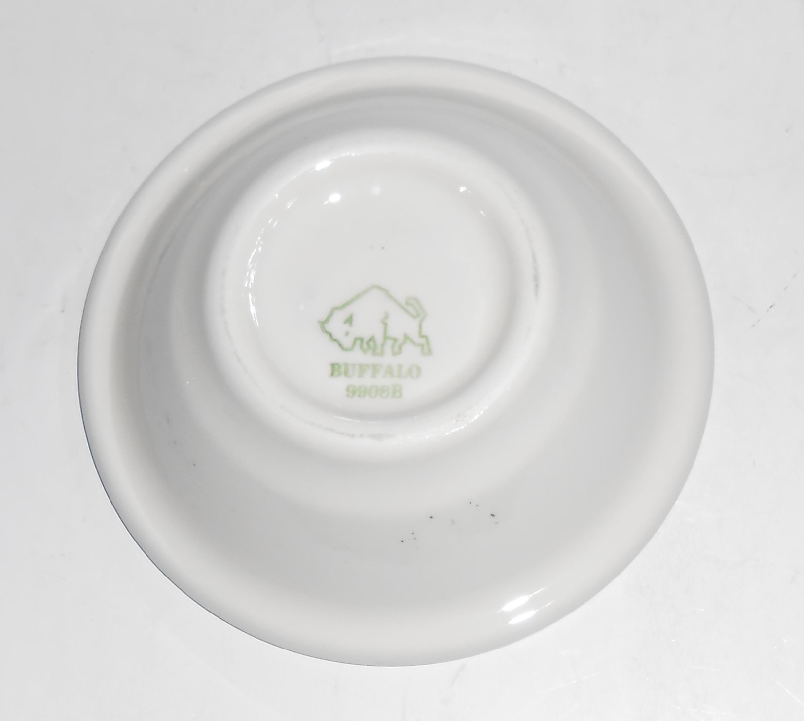 Buffalo Restaurant Ware China Blue Bands / Speckled Fru