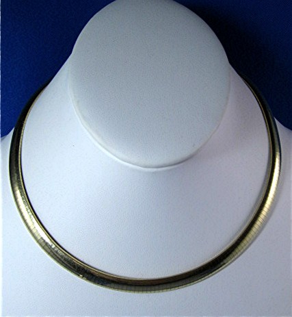 Necklace 14K Yellow Gold Italy Omega 8mm  58 grams