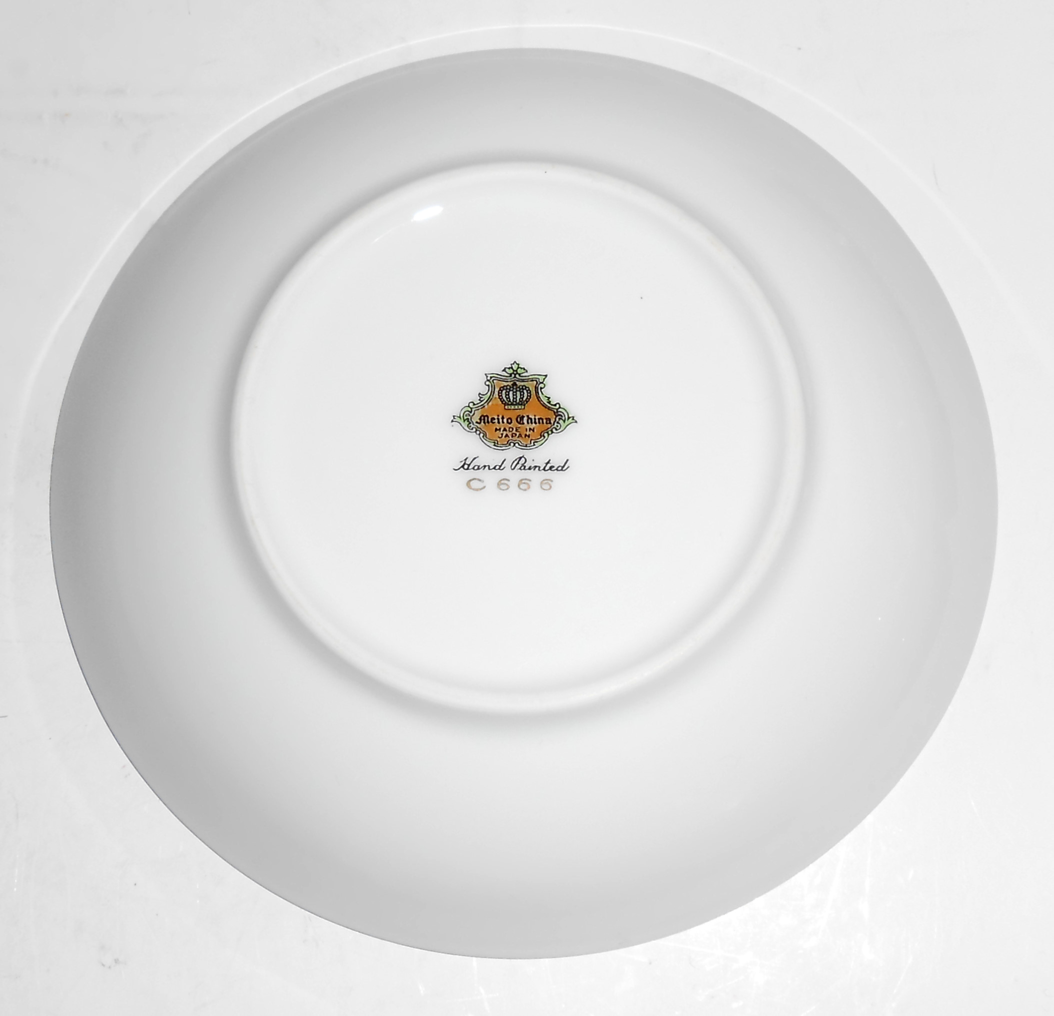 Meito China Porcelain Japan Midas Gold Wheat Fruit Bowl