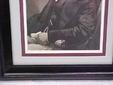 Charles Dickens Engraving 1860 Framed