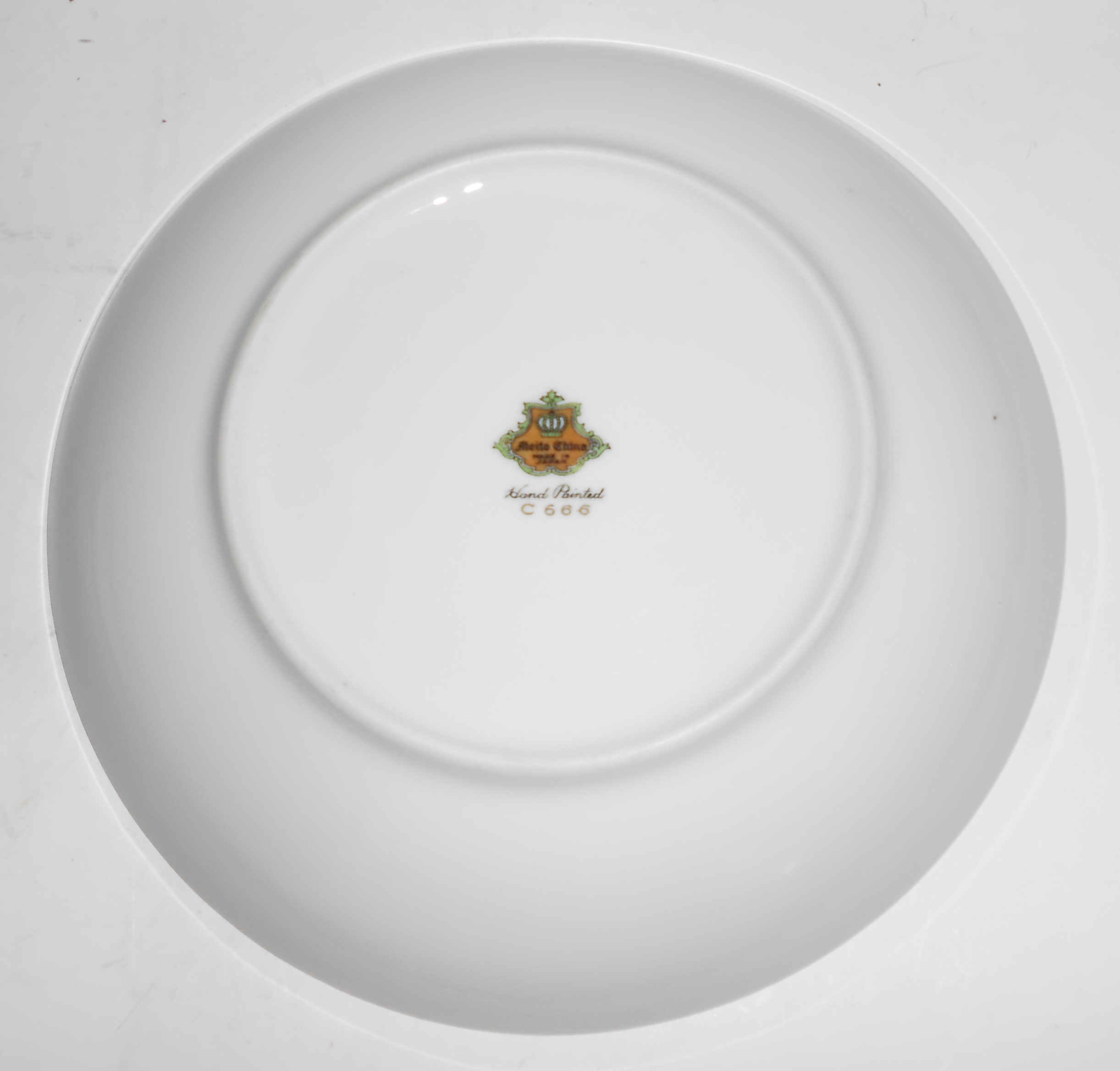 Meito China Porcelain Japan Midas Gold Wheat Soup Bowl