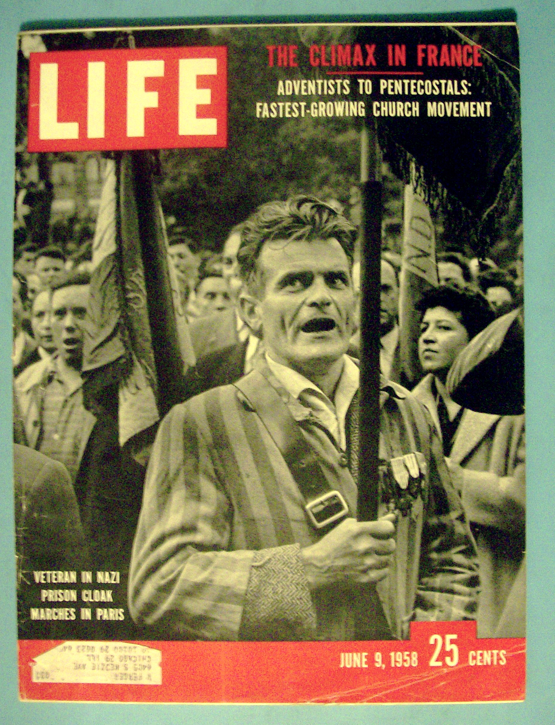 Life Magazine - June 9, 1958 - Veteran In Nazi Cloak