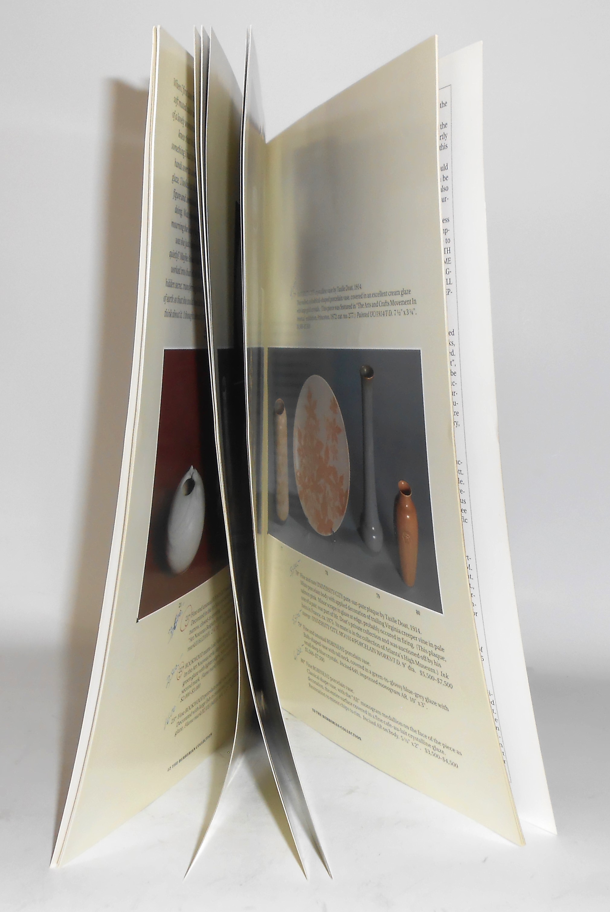 David Rago Berberian Collection 1993 Catalogue Art Pott
