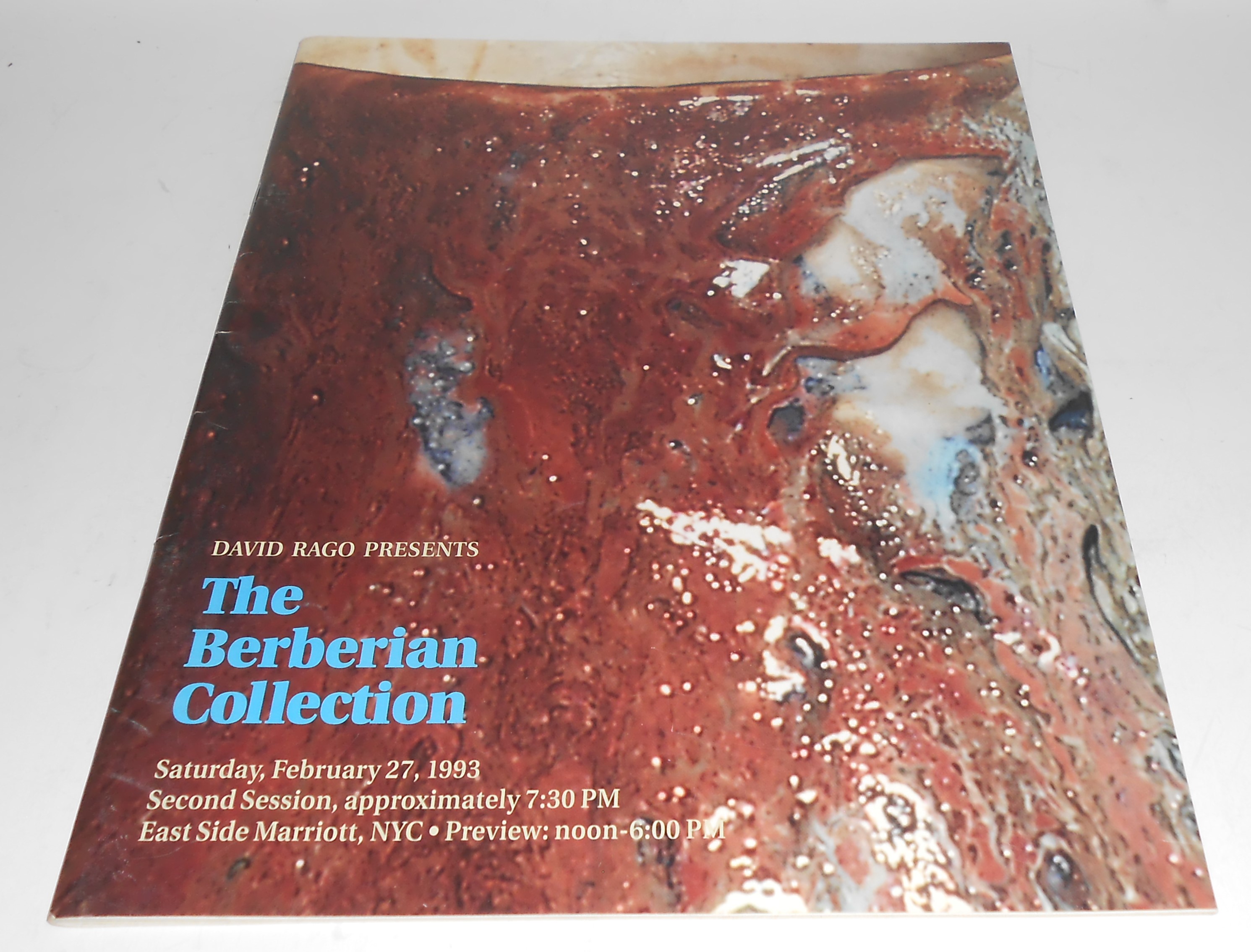 David Rago Berberian Collection 1993 Catalogue Art Pott