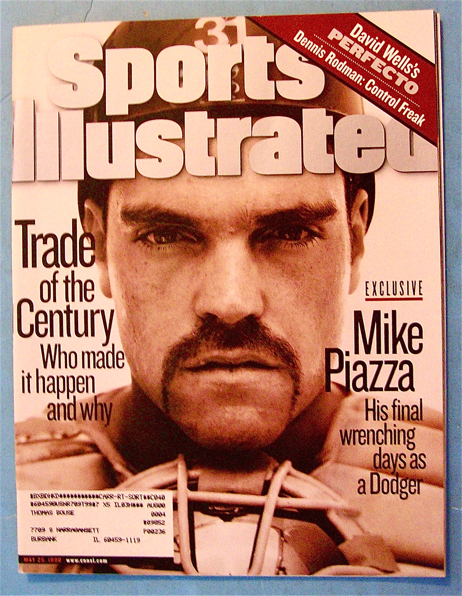 Sports Illustrated Magazine-May 25, 1998-Mike Piazza