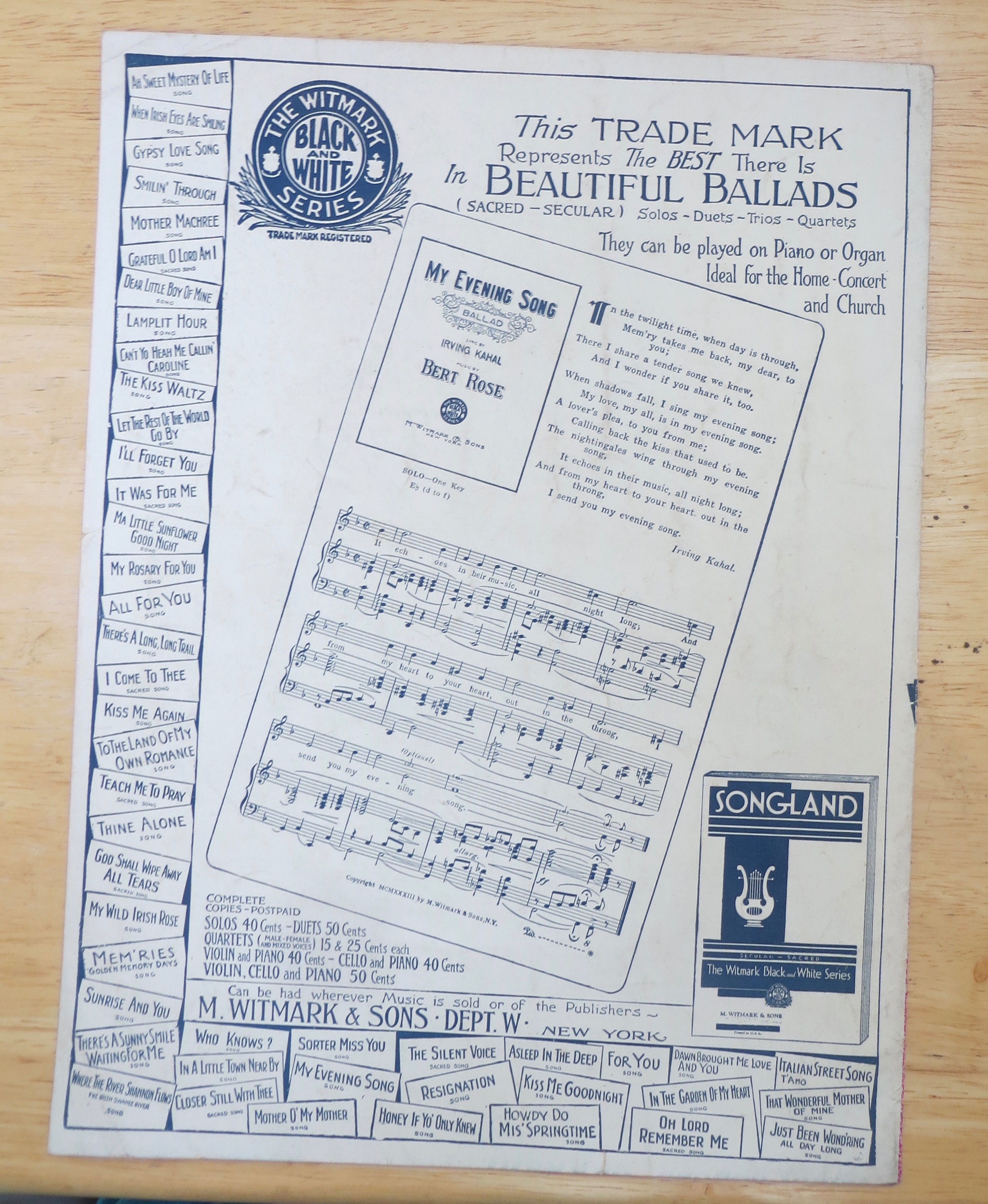 1937 Remember Me Sheet Music (Mr Dodd Takes The Air)