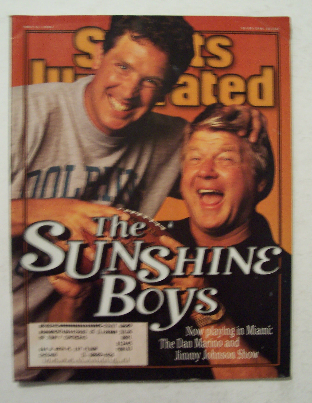 Sports Illustrated Magazine-May 13, 1996-Marino/Johnson