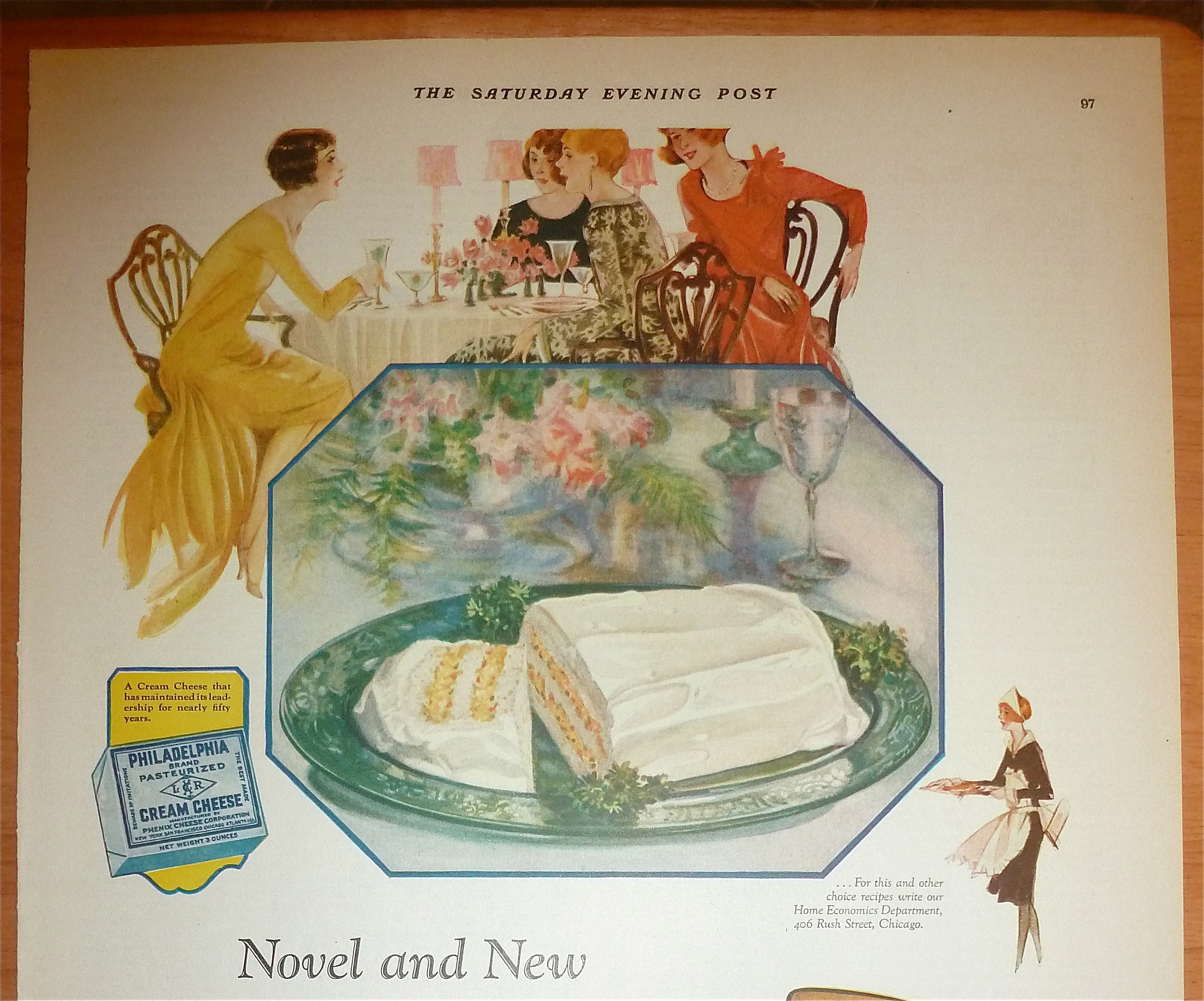 1928 Kraft Kay Spread w/Bread & Cream Cheese