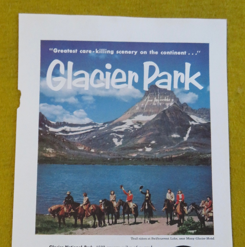 1956 Great Northern Railway with Glacier Park