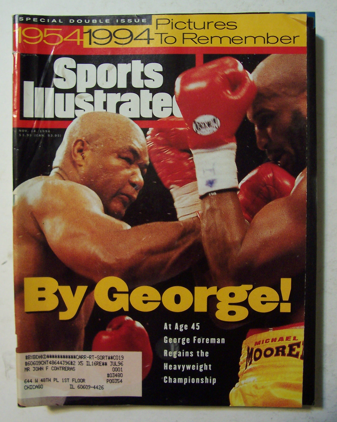 Nov 14, 1994-George Foreman
