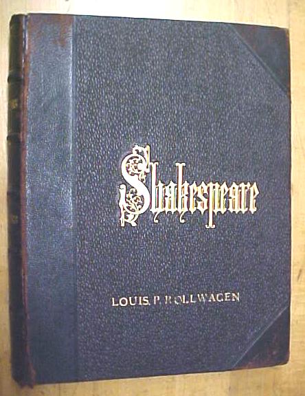 Shakespeare Works Histories Leather 1879
