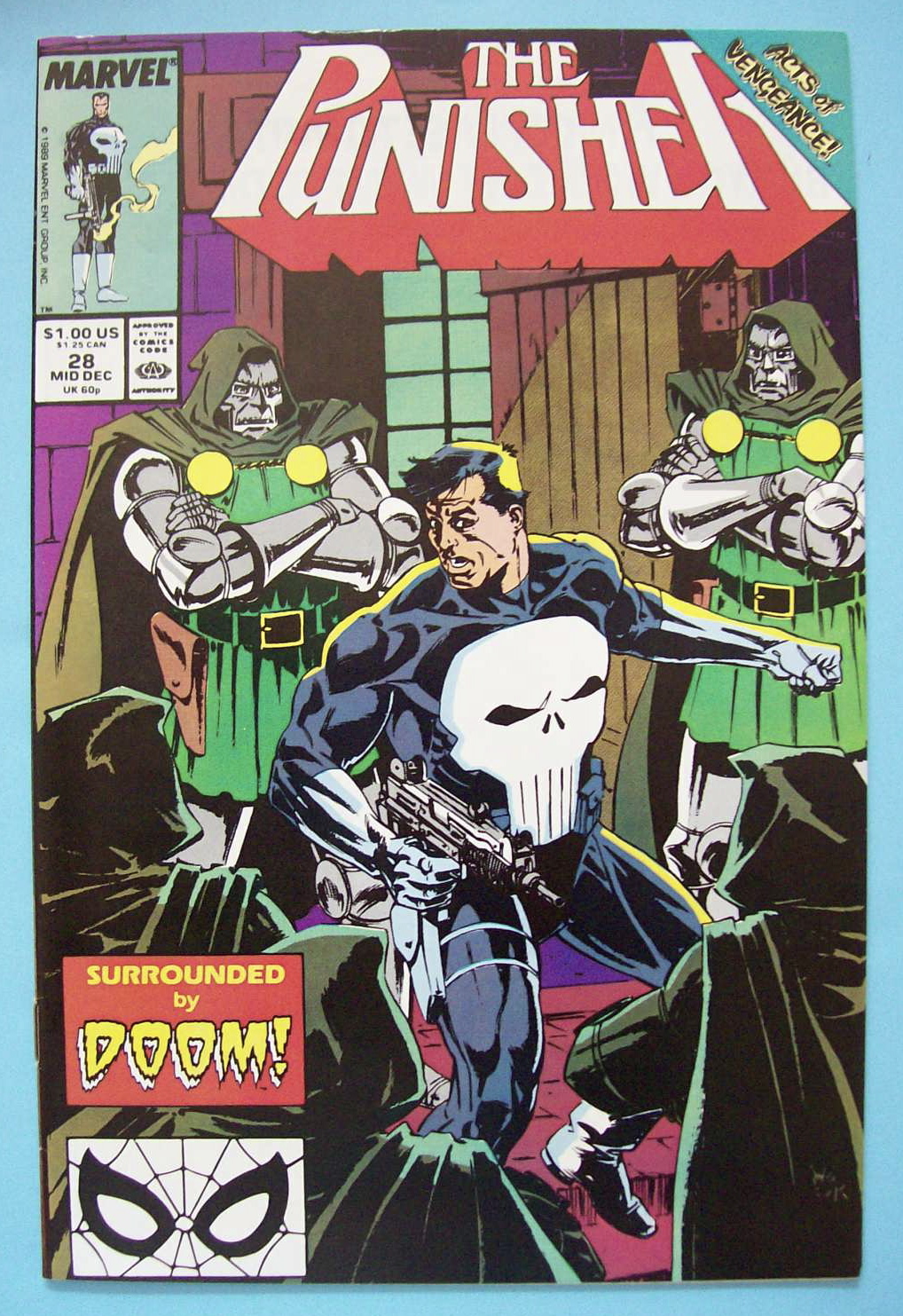 The Punisher Comics - Mid Dec 1989 - Change Partners..