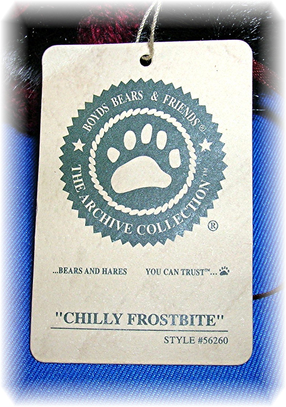 Chilly Frostbite Penquin By Boyds Bears Archieve Collec