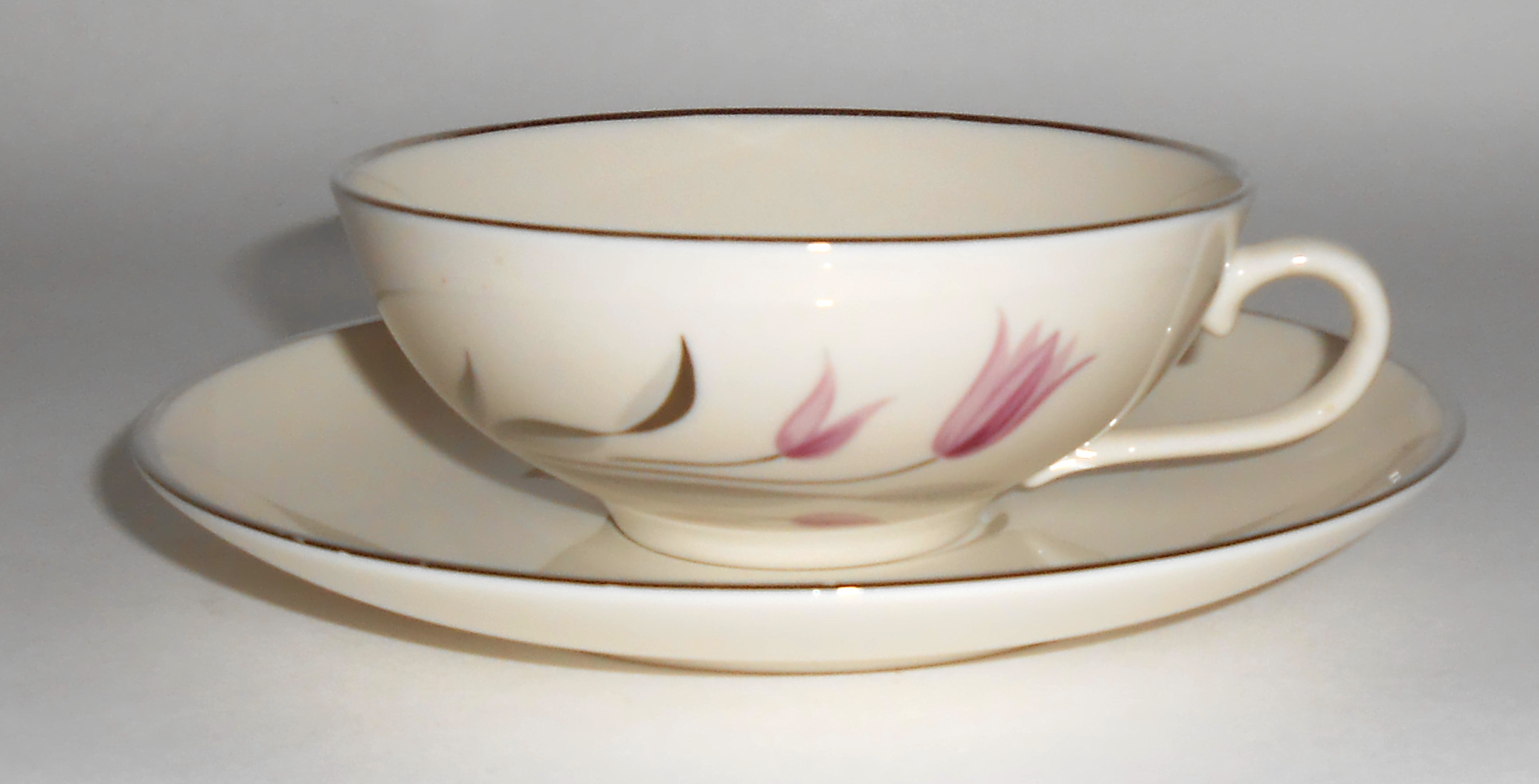 Franciscan Pottery China Carmel Cup/Saucer Set