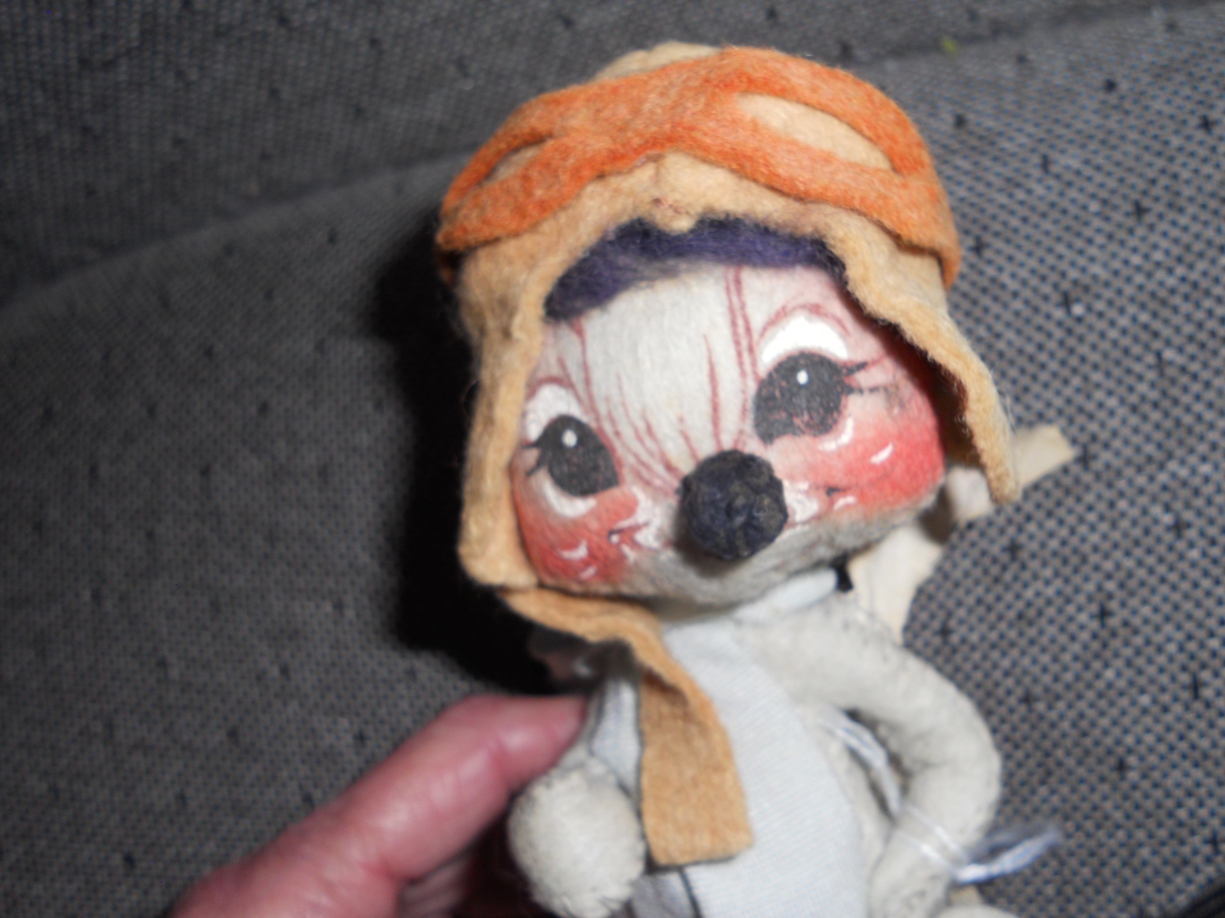 Annalee Mouse Pilot Doll Original