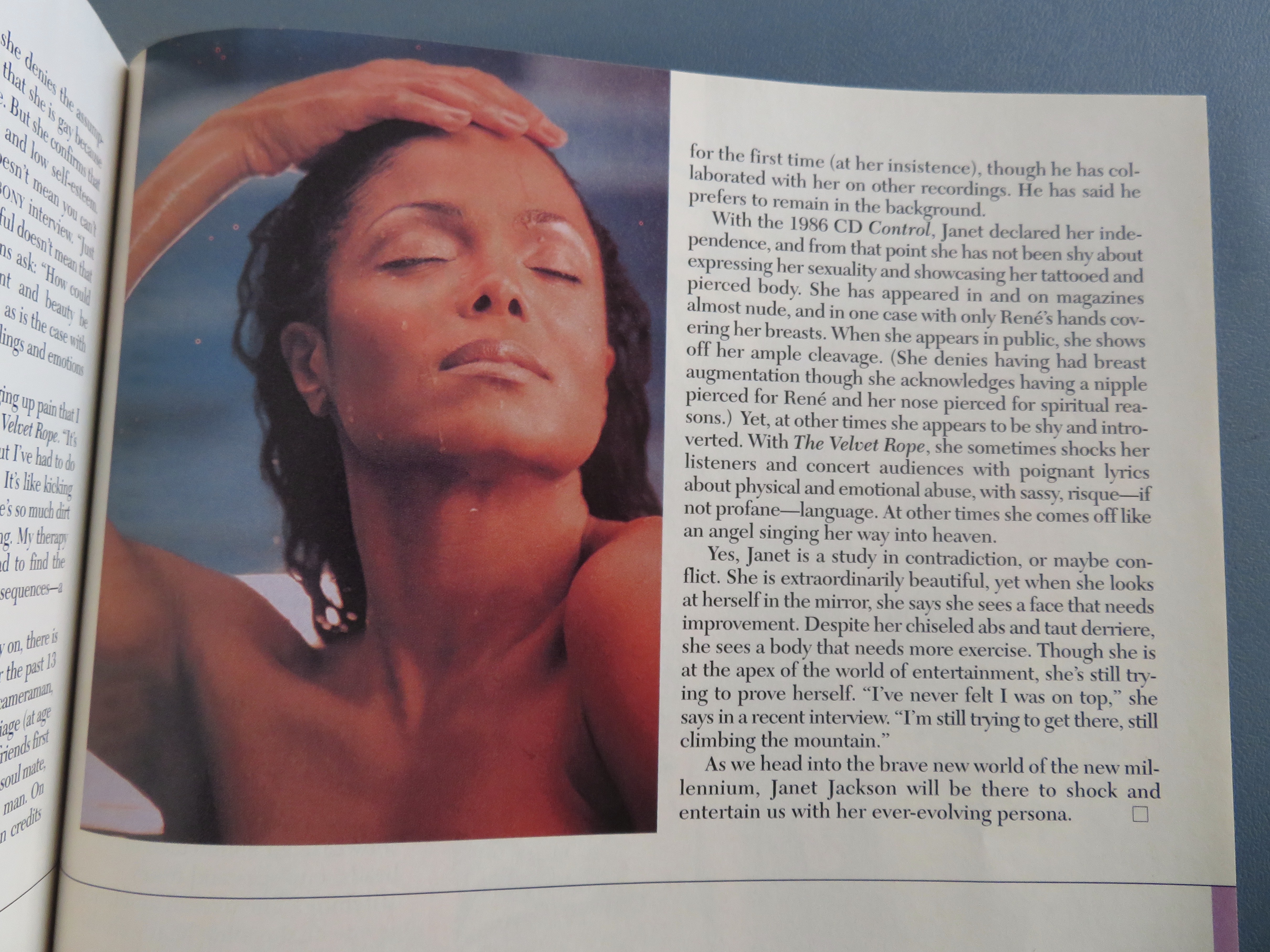 Ebony Magazine March 1999 Janet Still In Control