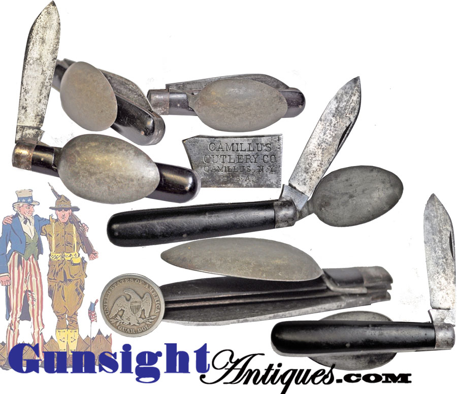 scarce original – Camillus Cutlery Co. - KNIFE & SPOON