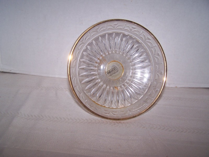 Enesco Lead Crystal Compote