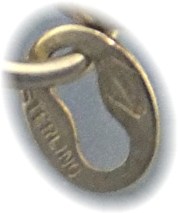 Necklace Sterling Silver Large Graduated Links