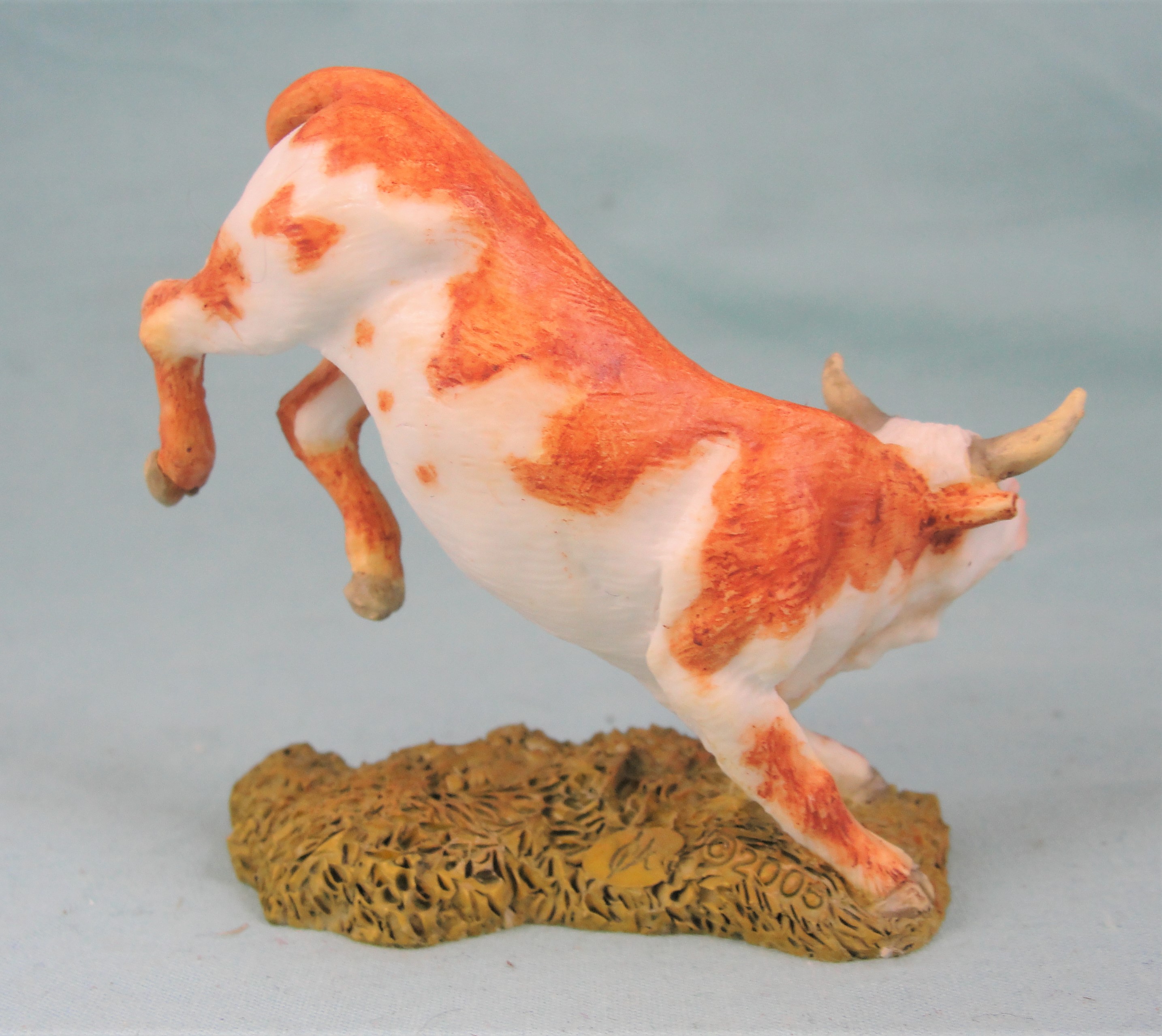 Country Artists Miniature Resin Bucking Bull