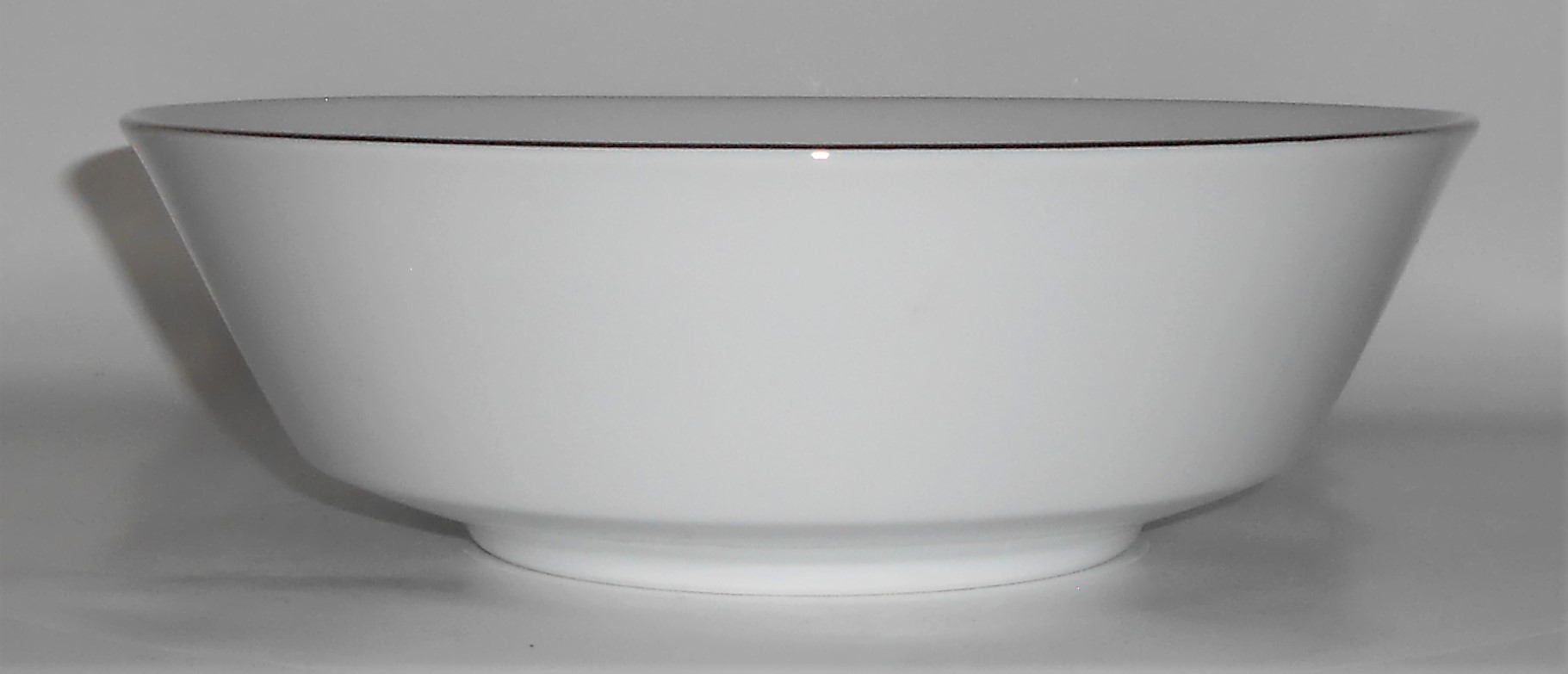 Noritake Porcelain China 6450 Q Reina w/Platinum Round