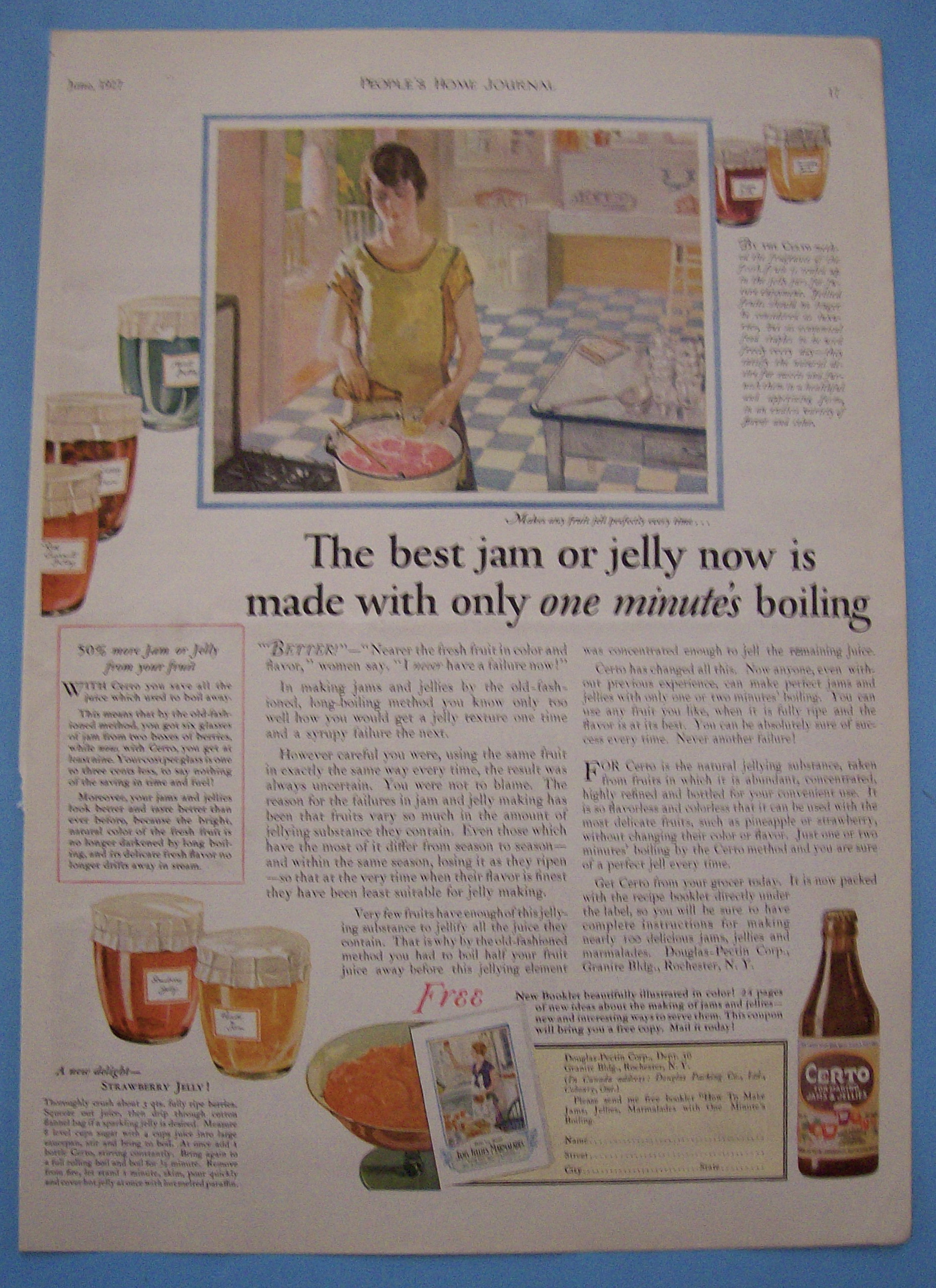 Vintage Ad: 1927 Certo