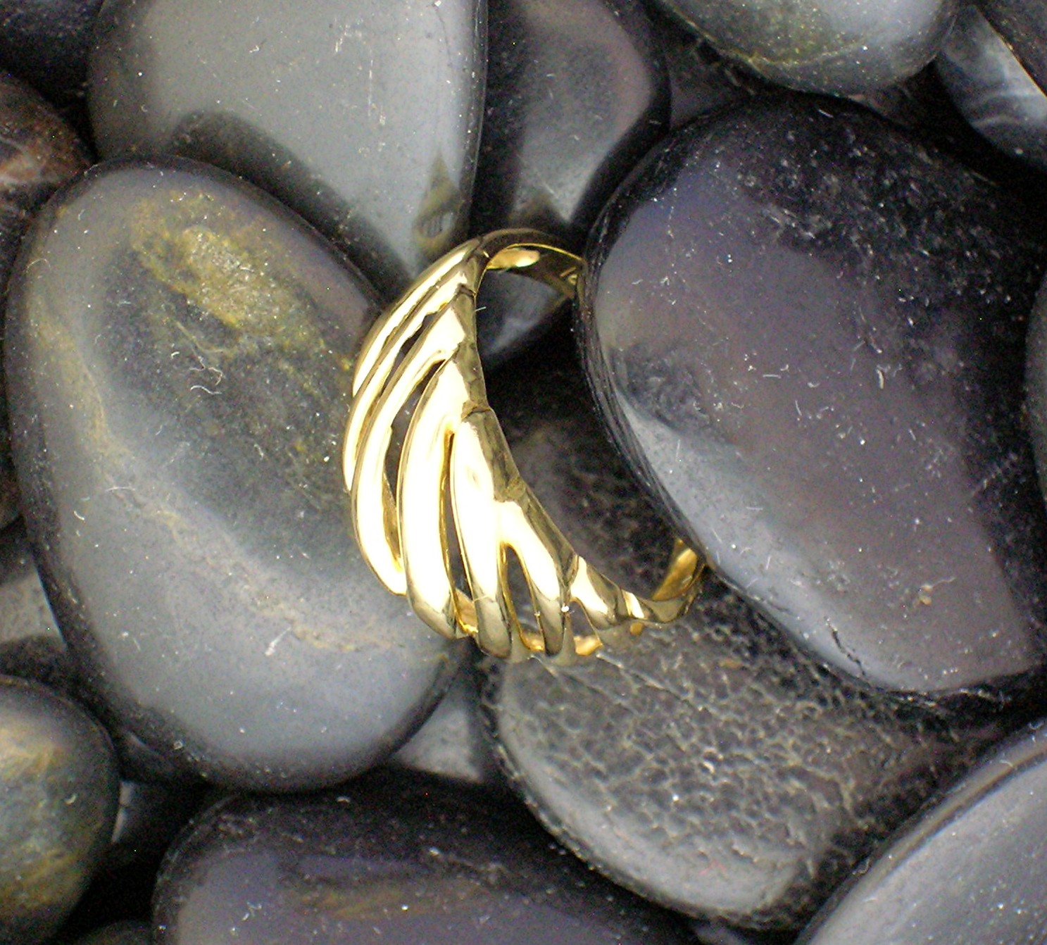 RING 18K Ladies Yellow  GOLD