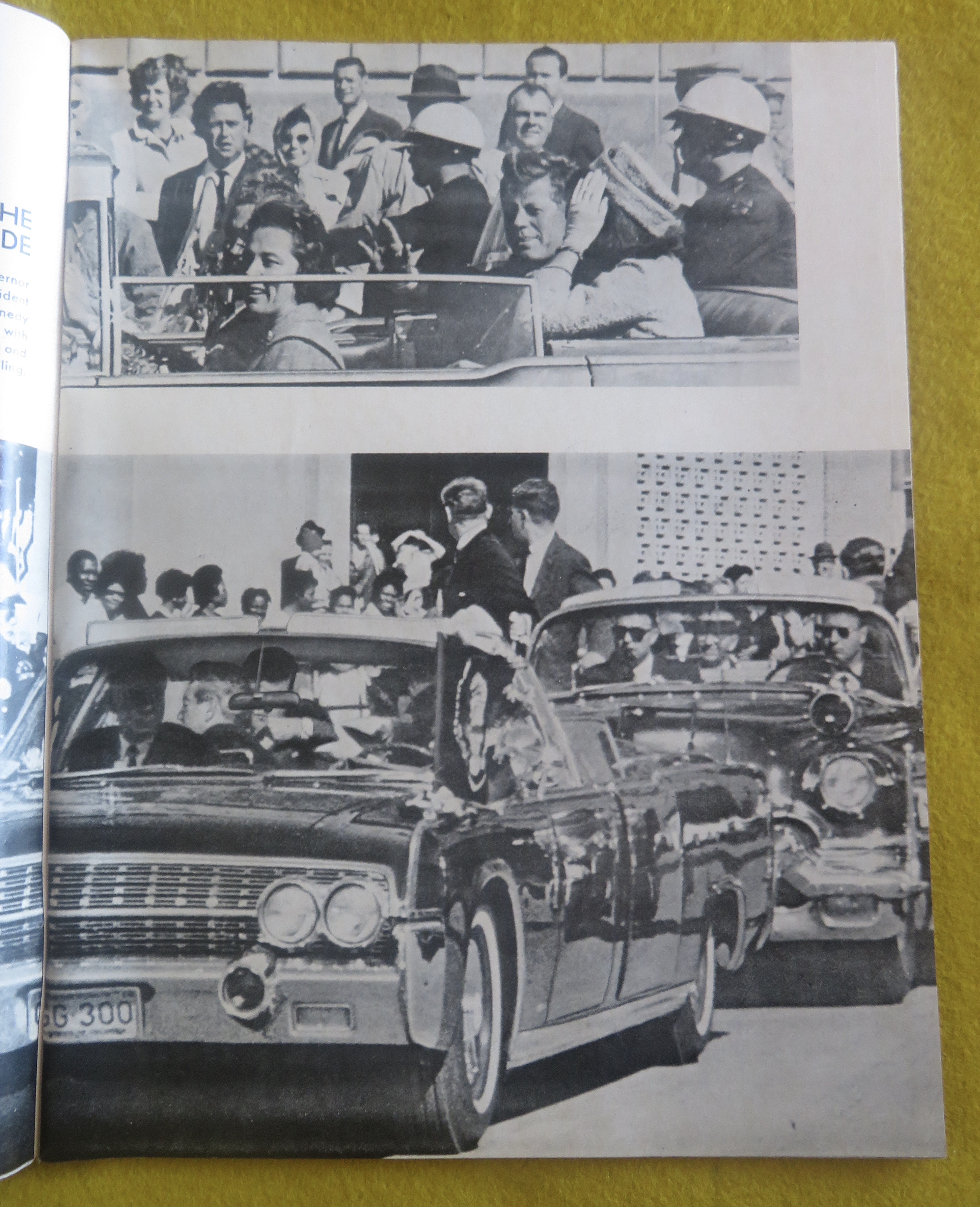 Four Dark Days In History Magazine 1963 Kennedy