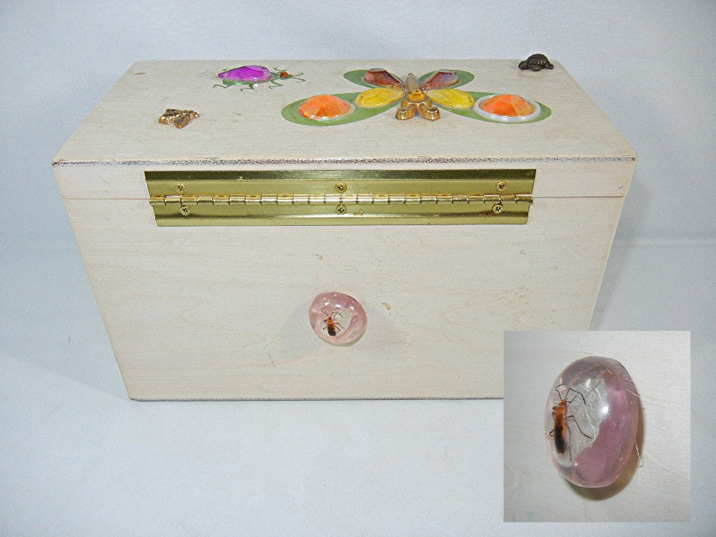 Enid Collins Texas Flora and Fauna Box bag