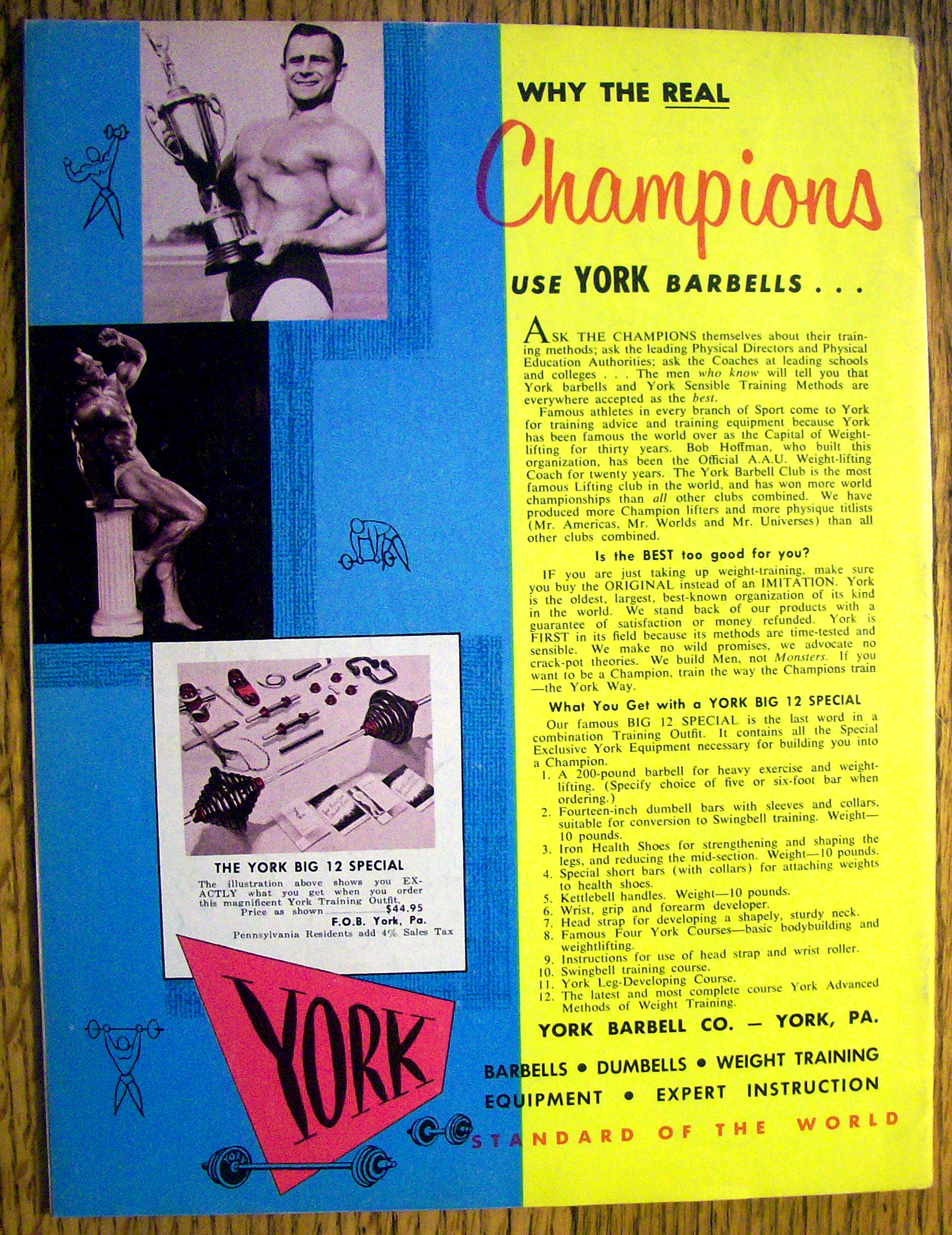 Strength & Health Magazine-March 1961-Red Lerille