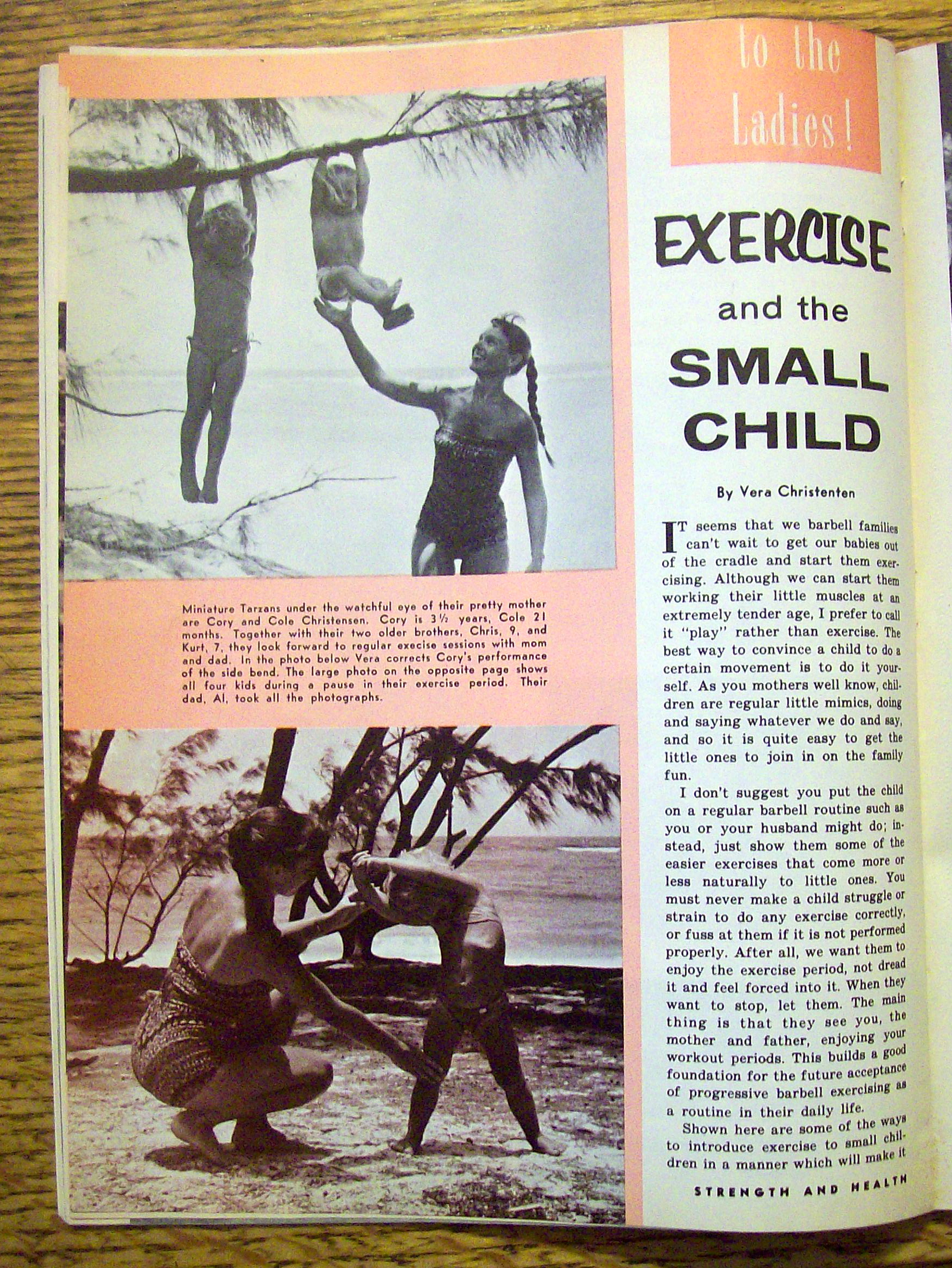 Strength & Health Magazine-March 1961-Red Lerille
