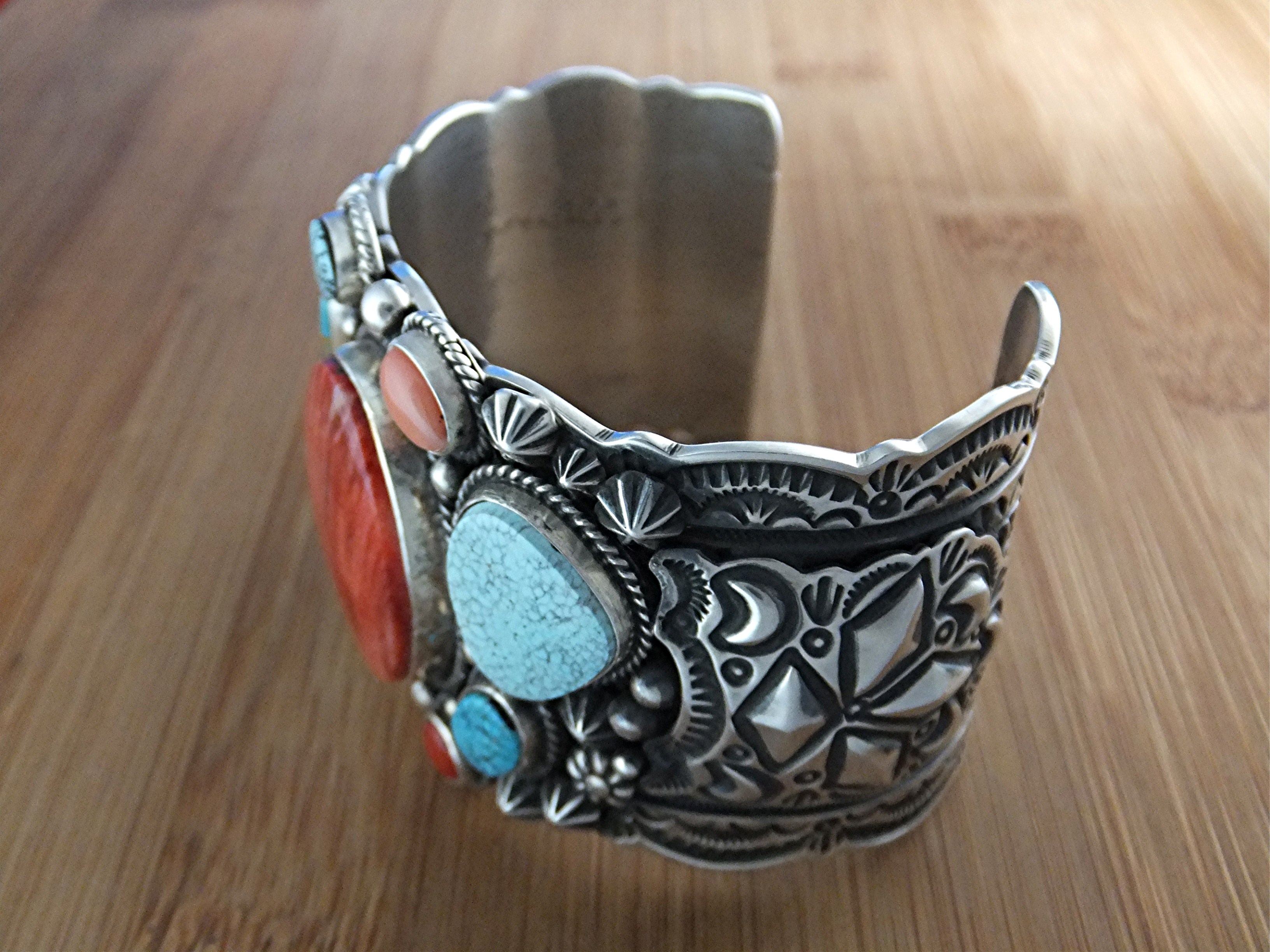 Darrell Cadman Bracelet Sterling Silver Spiny Oyster Tu