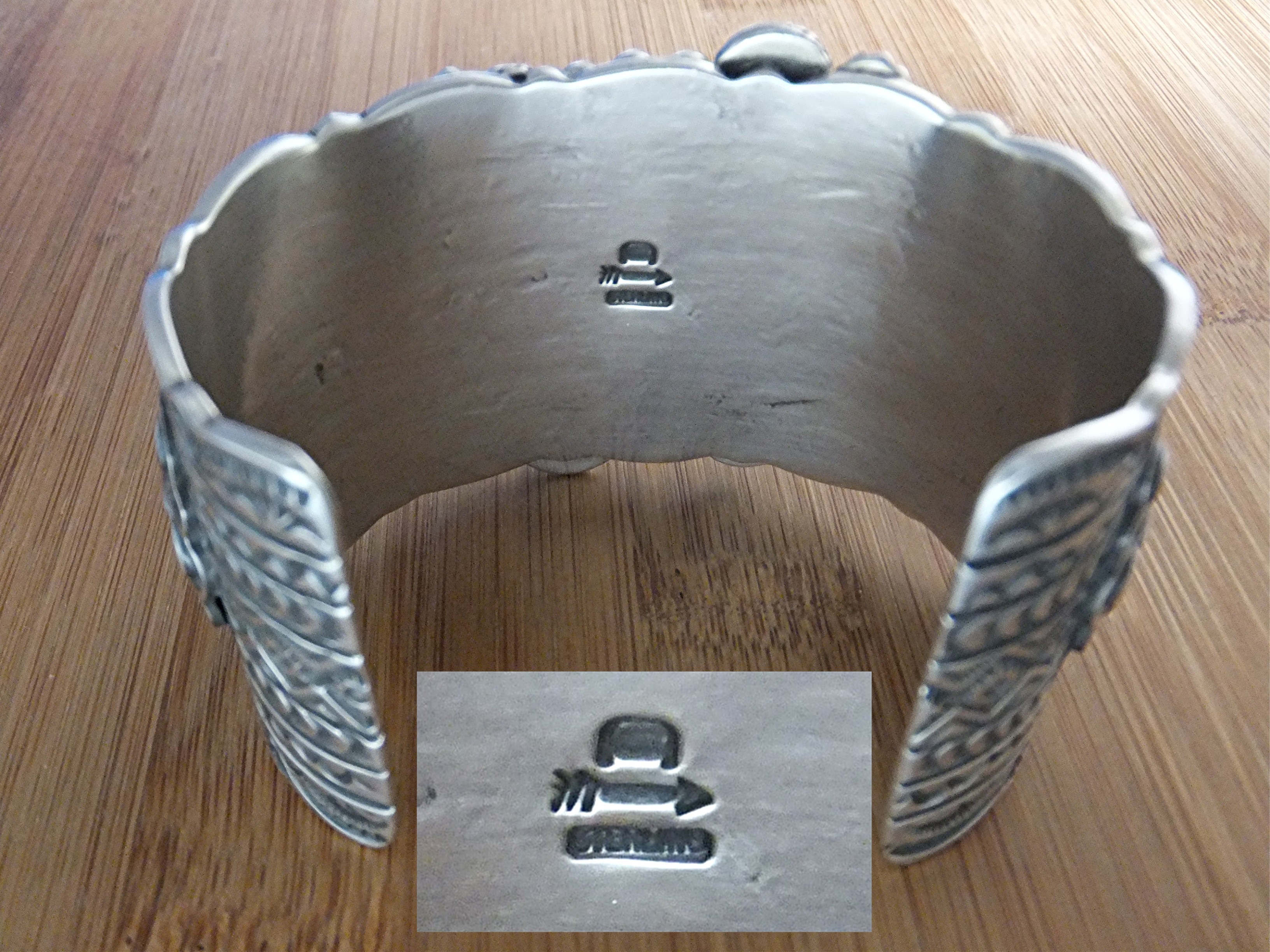 Darrell Cadman Bracelet Sterling Silver Spiny Oyster Tu