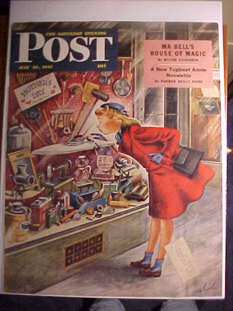 Saturday Evening Post Cover By Constantine-May 10, 1947