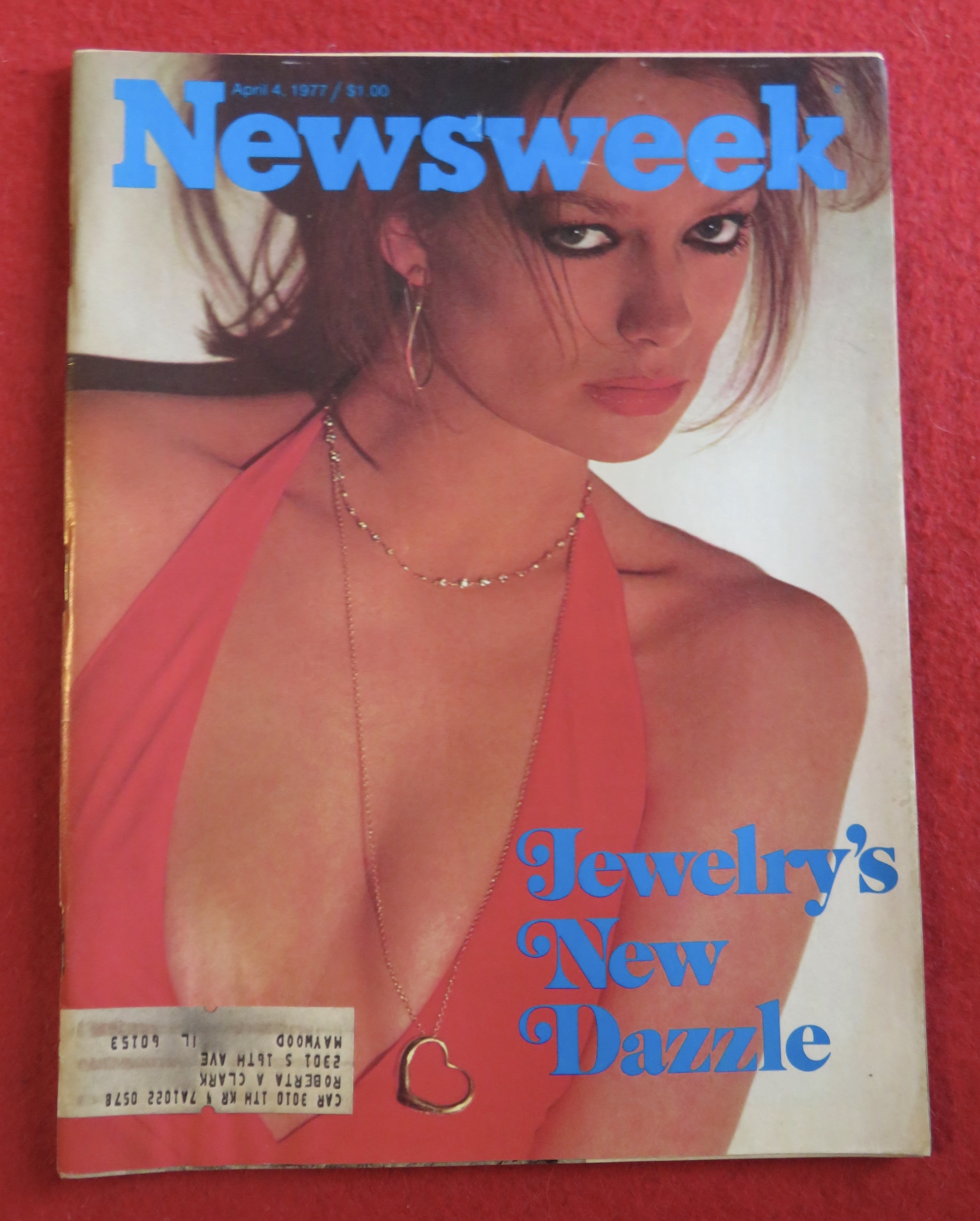 Newsweek Magazine April 4, 1977 Jewelry's New Dazzle