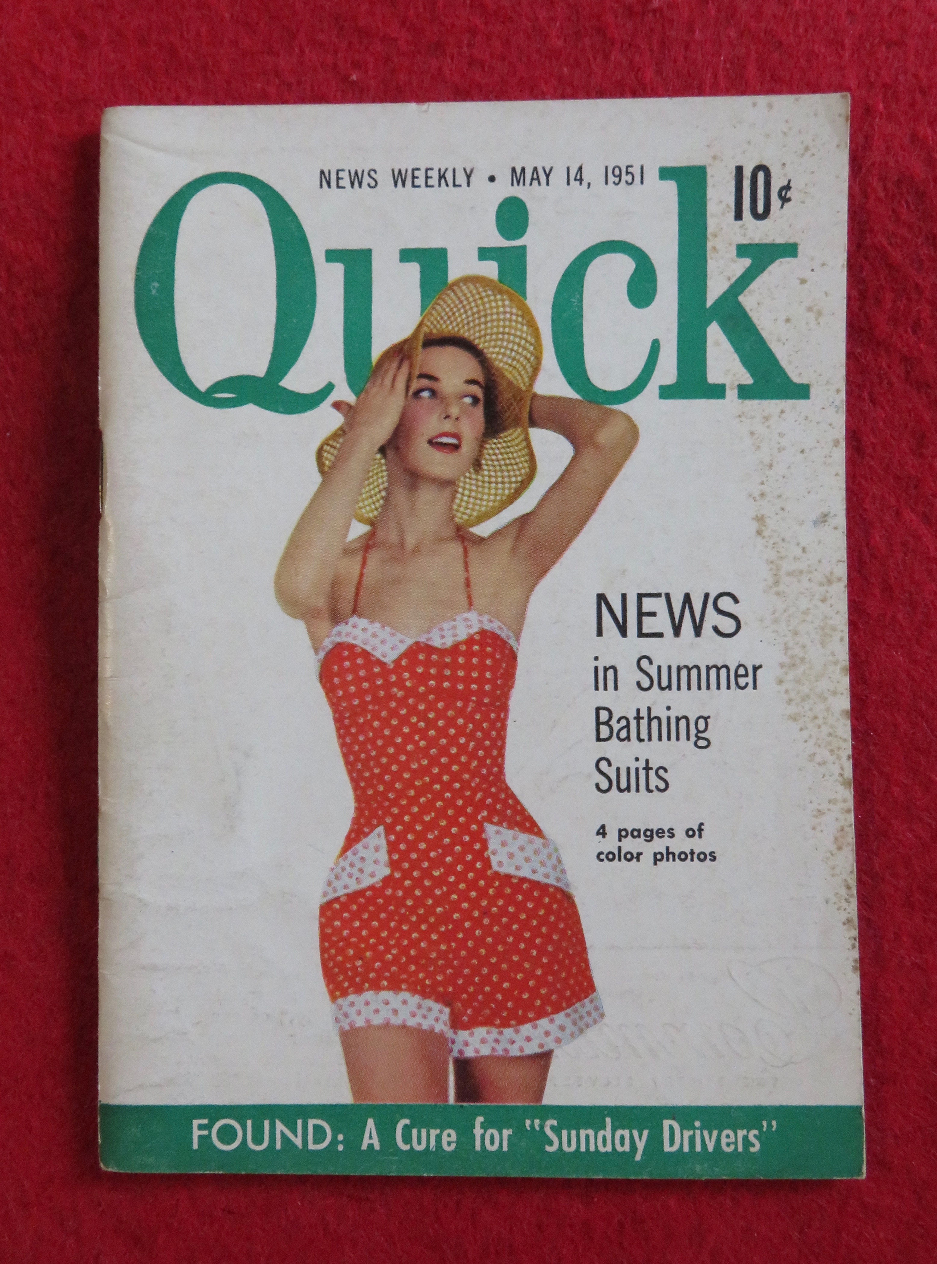 Quick News Weekly Magazine May 14, 1951