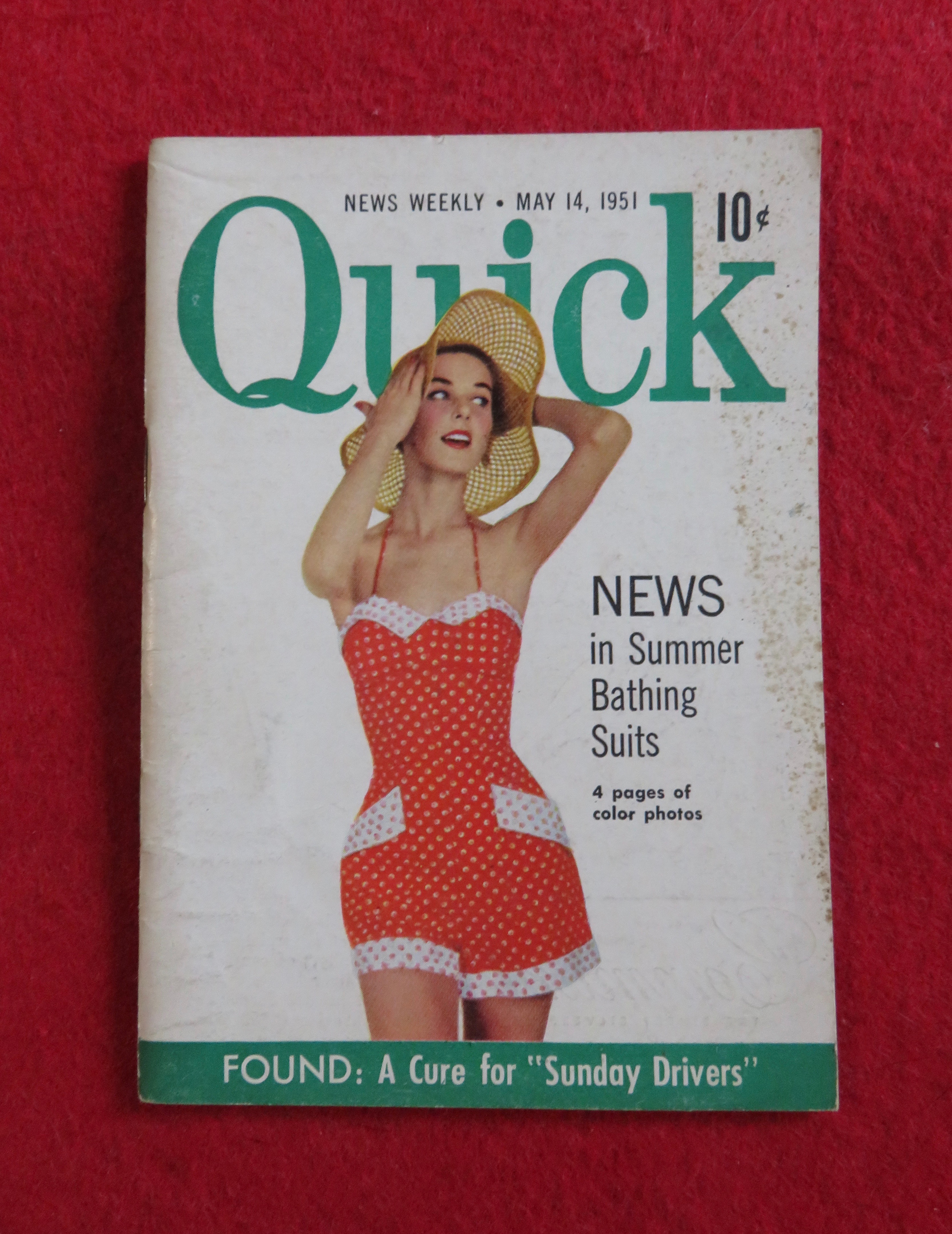 Quick News Weekly Magazine May 14, 1951