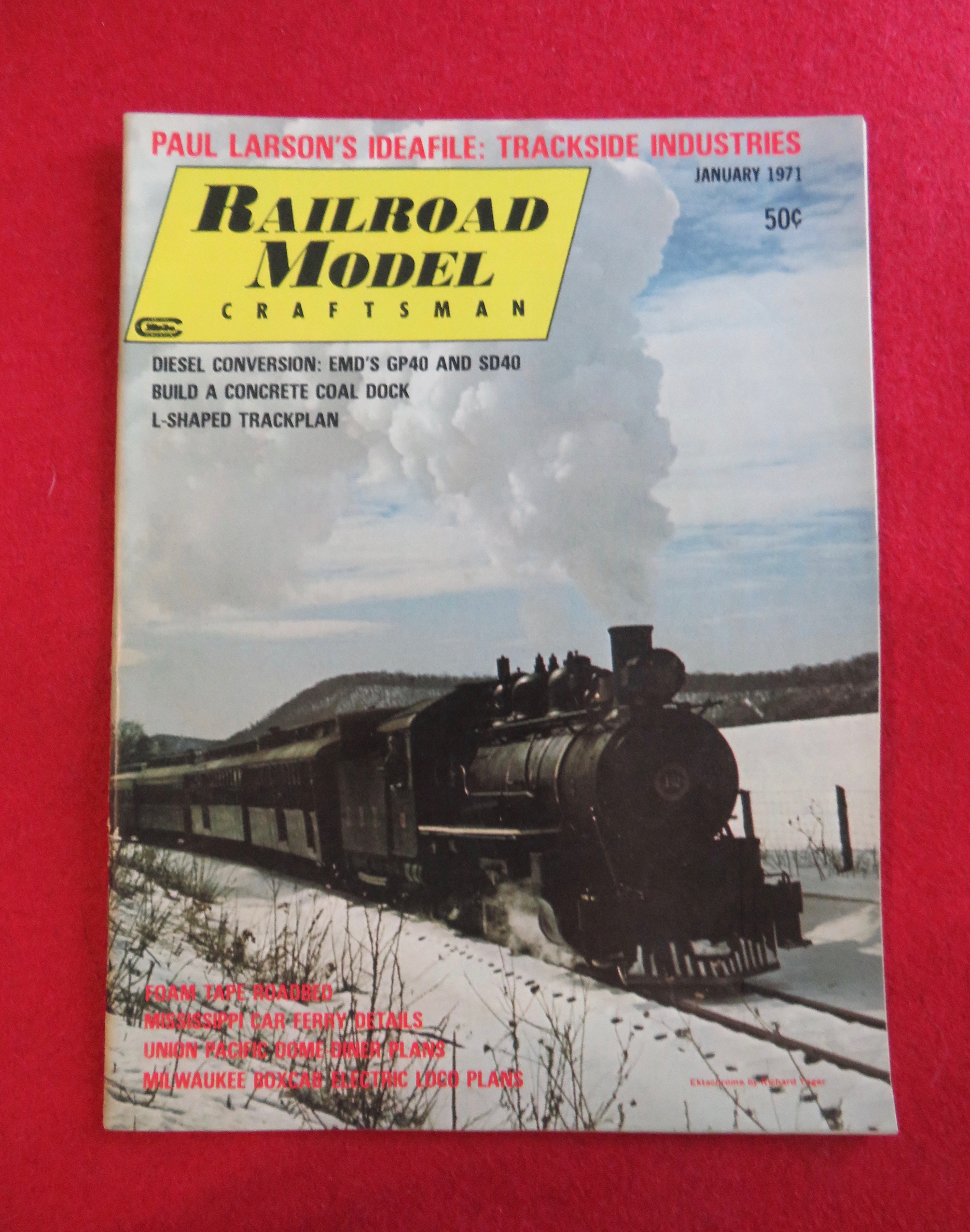 Railroad Model Craftsman Magazine January 1971