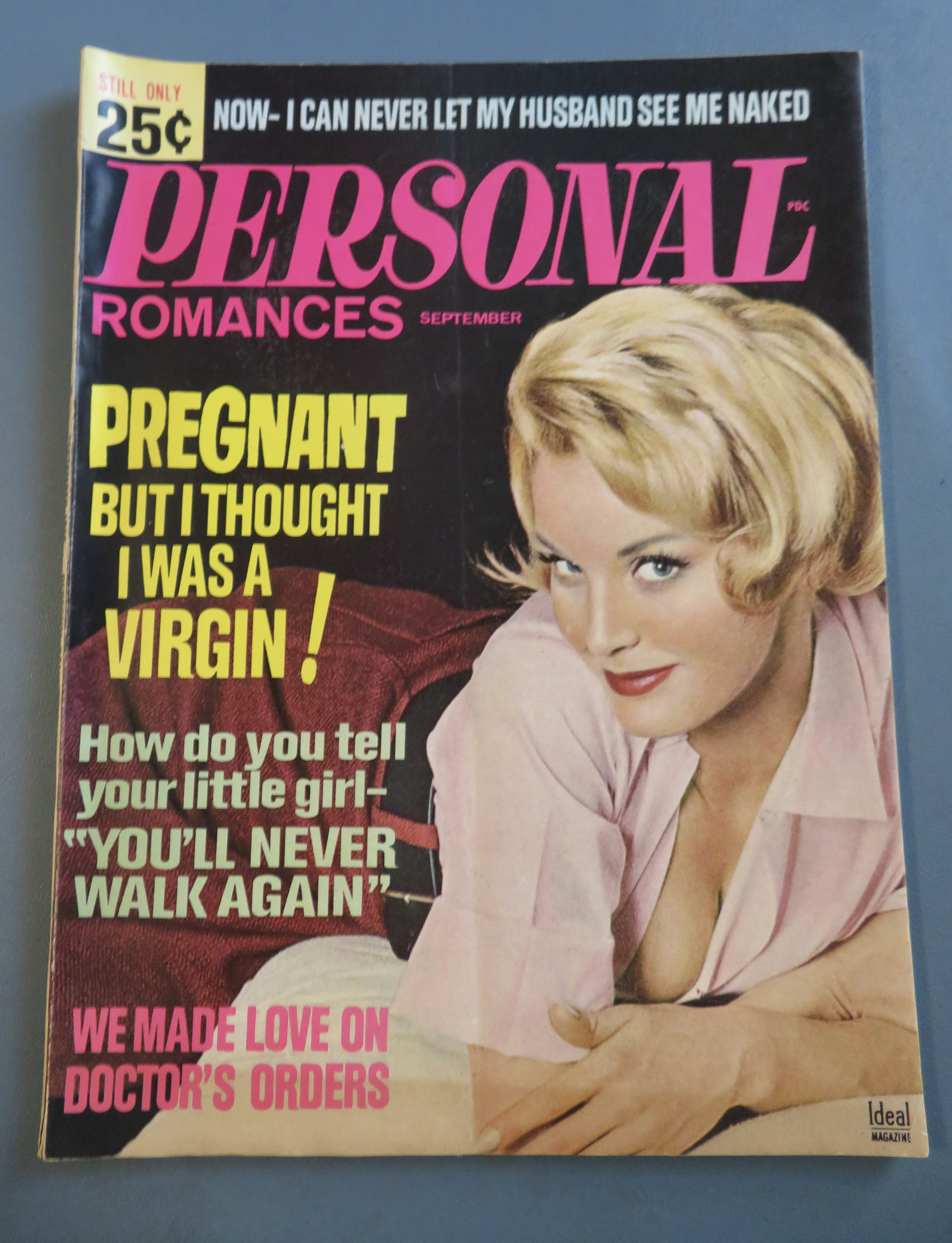 Personal Romances Magazine September 1965