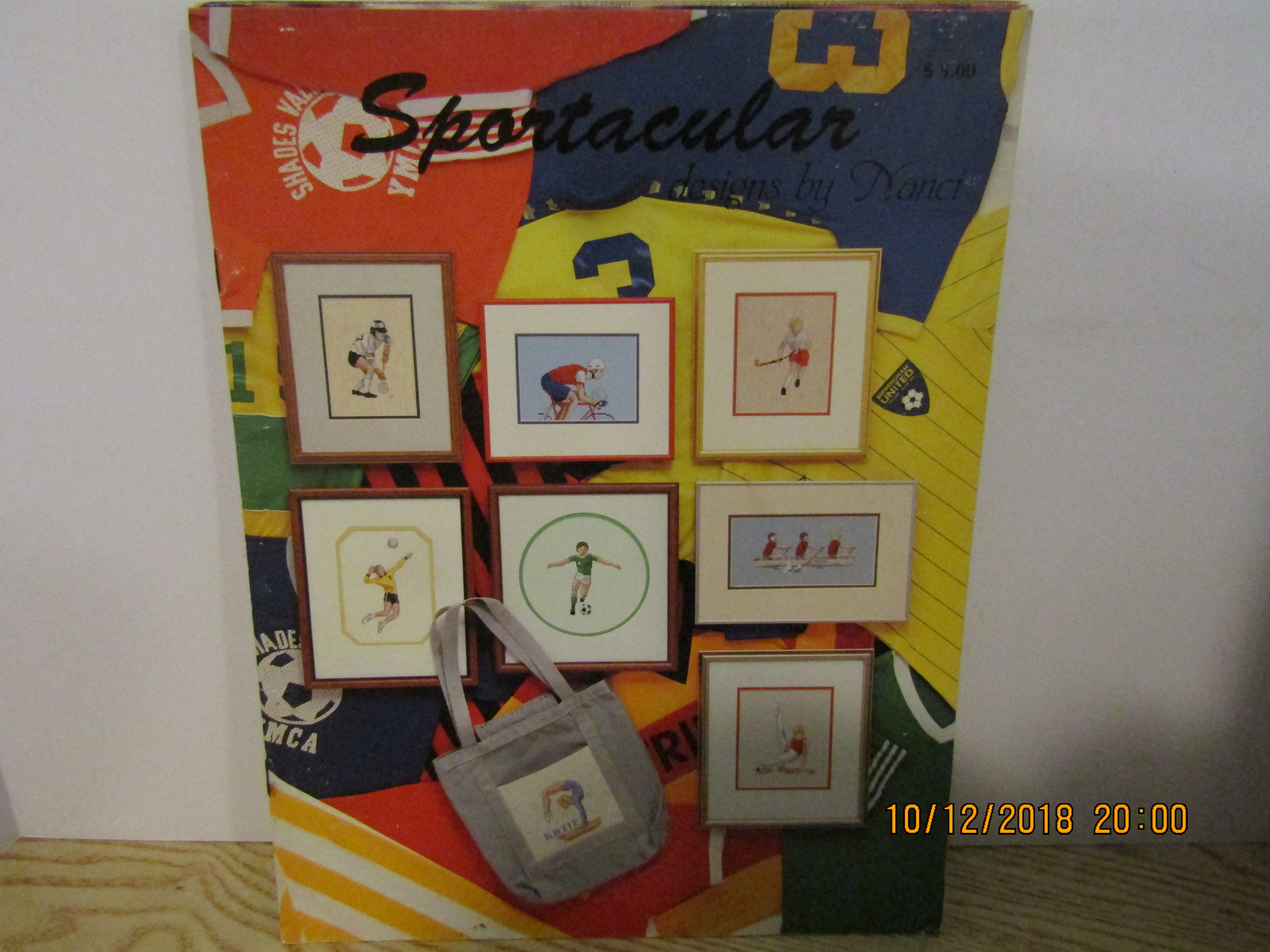 Nanci Cross Stitch Craft Book Sportacular #6