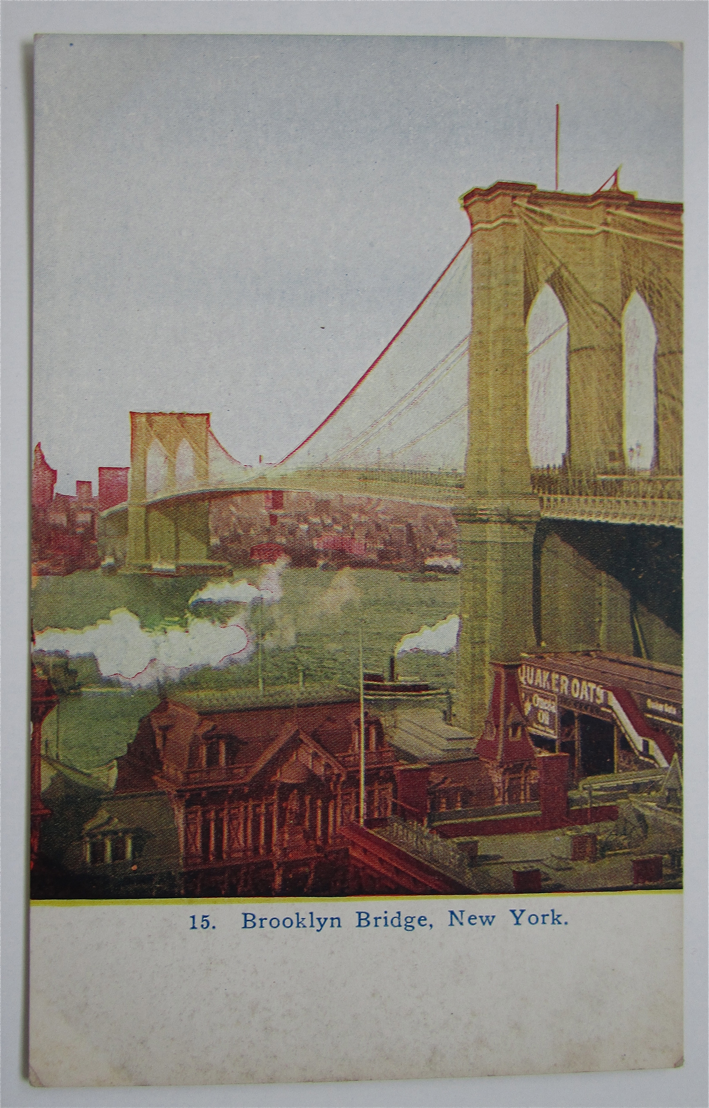 Brooklyn Bridge, New York Postcard