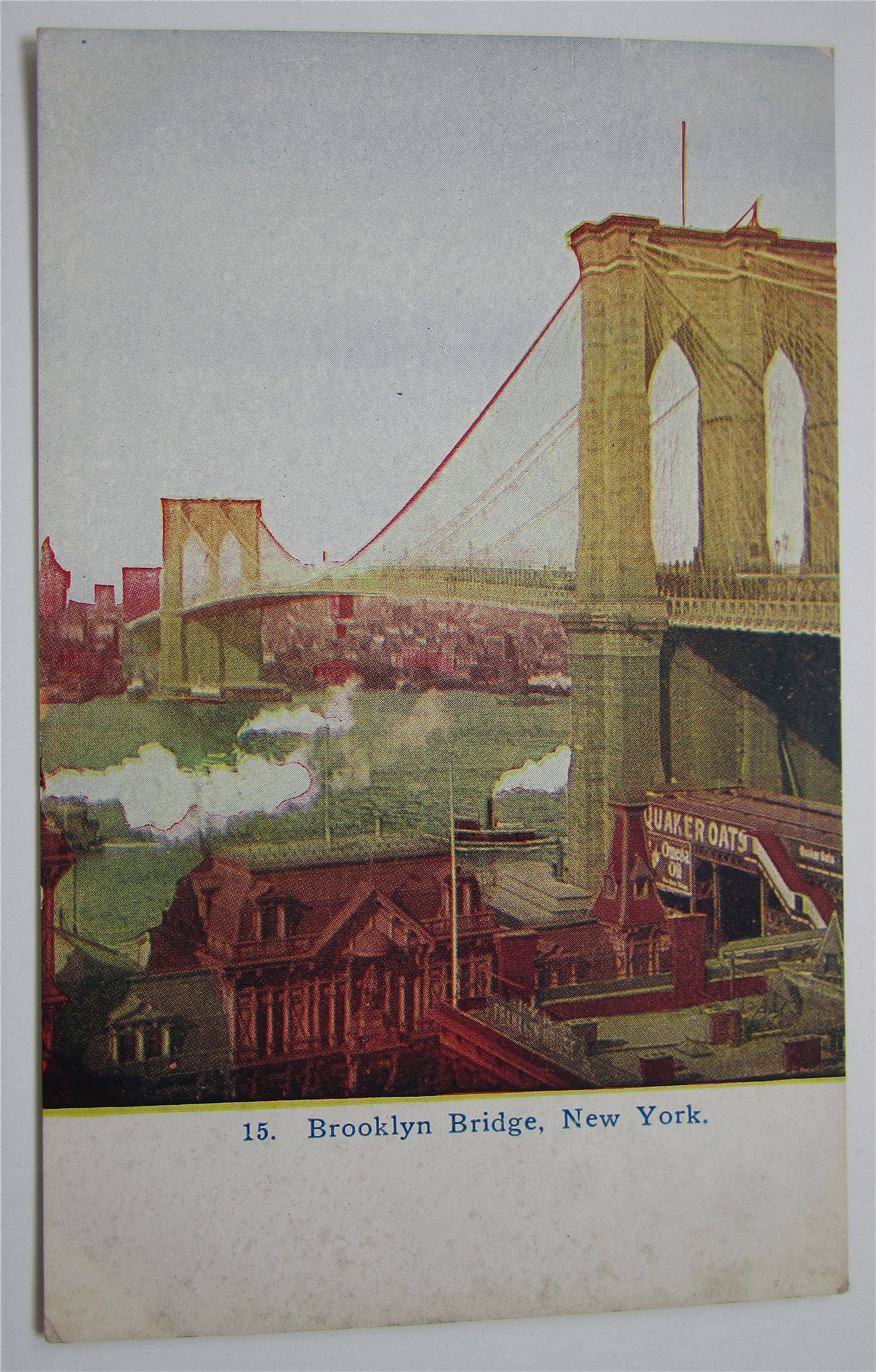 Brooklyn Bridge, New York Postcard