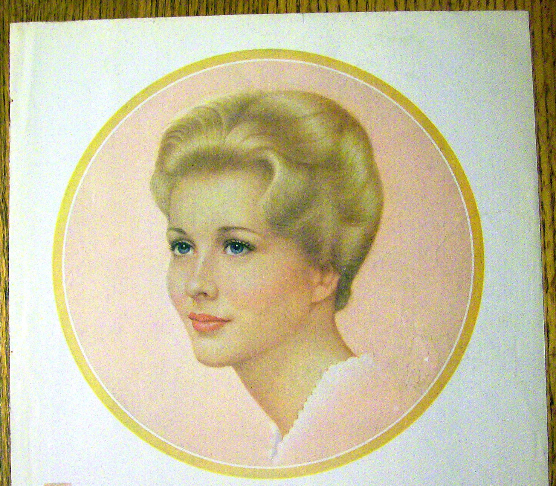 1960 Breck Hair Mist w/Blonde Haired & Blue Eyed Woman
