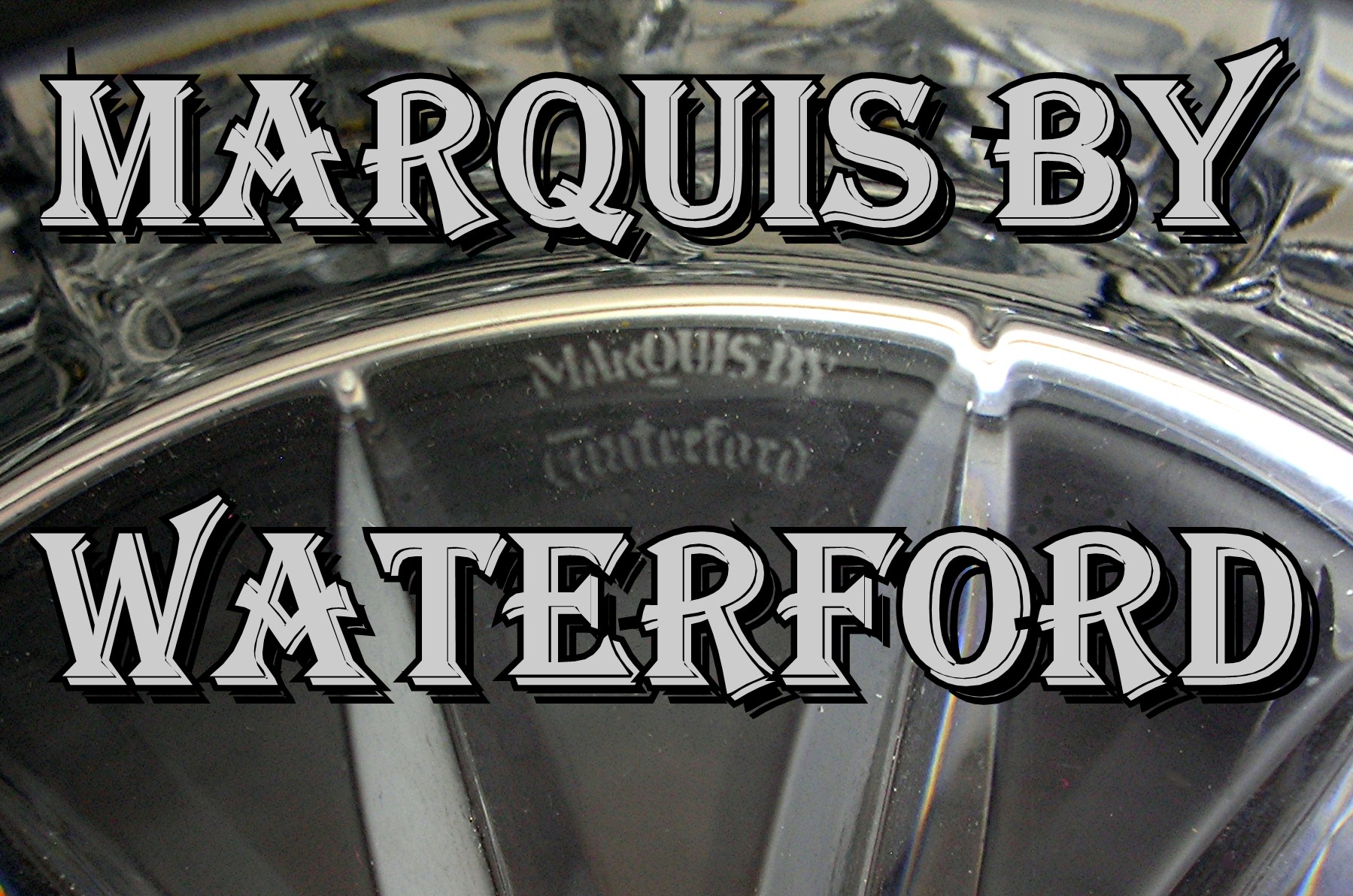 Crystal Centerpiece in the Glenbrook pattern  Waterford